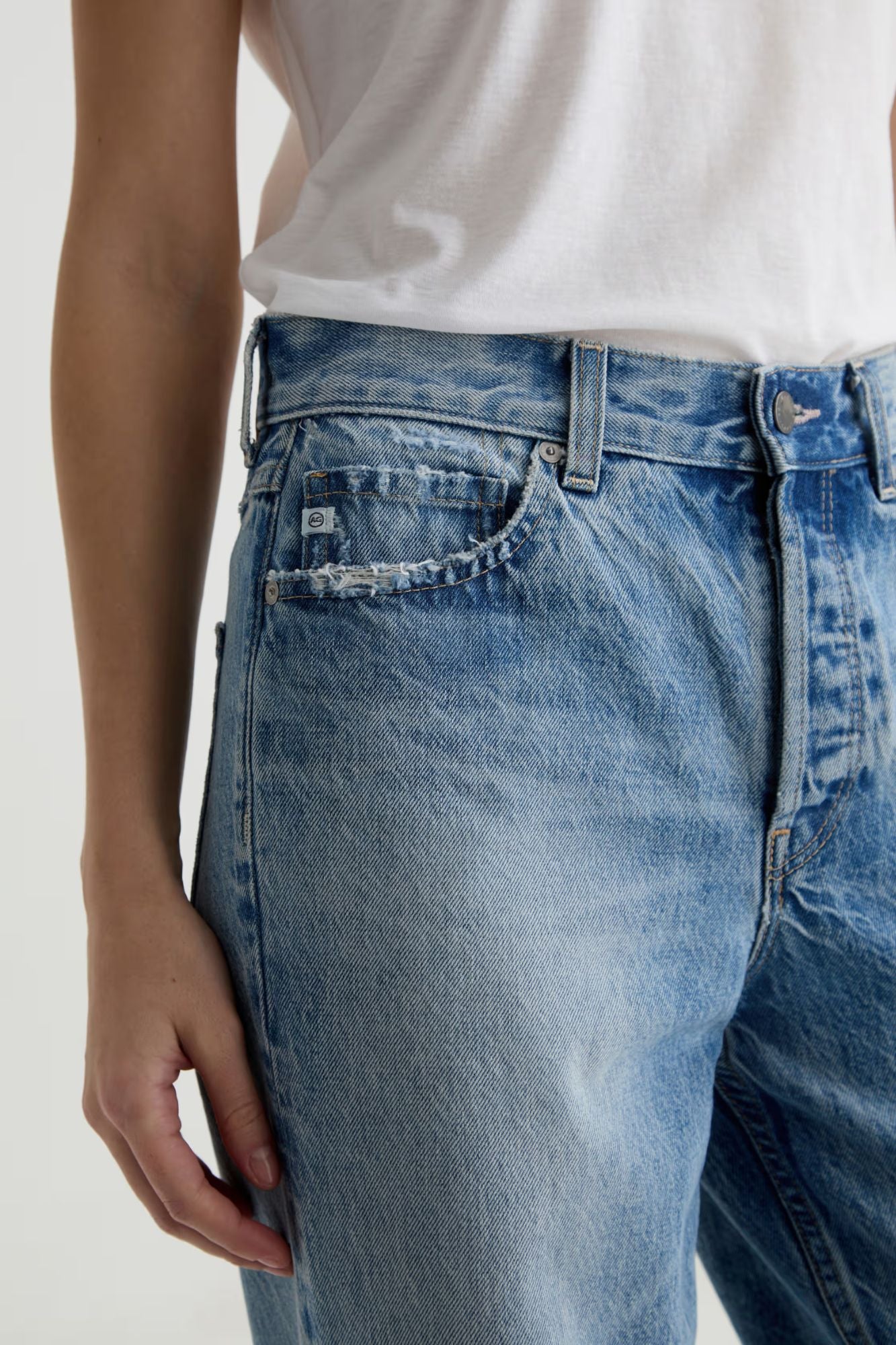 Billie Low Slung Straight Leg