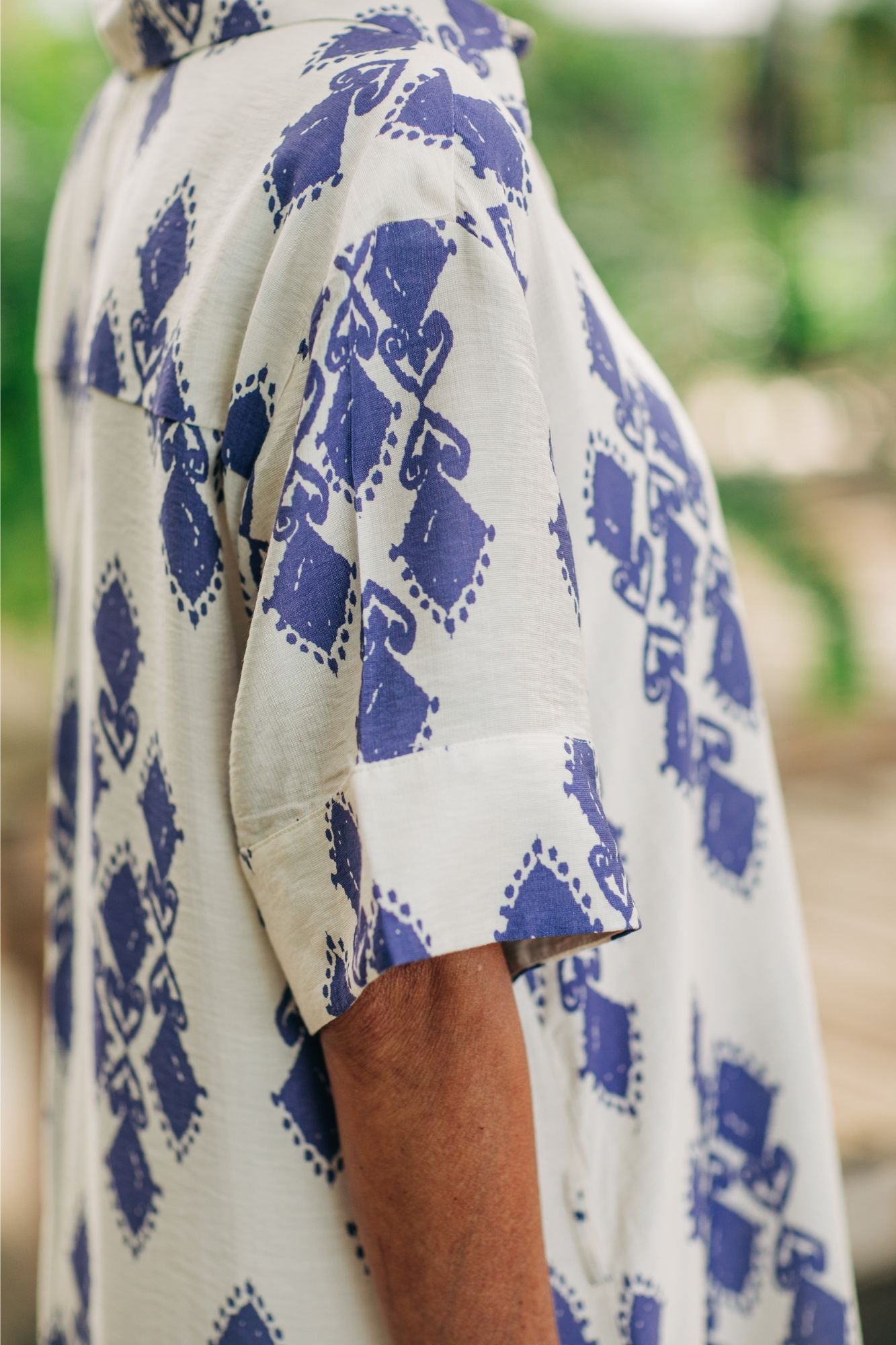 Kaftan With I-Kat Print