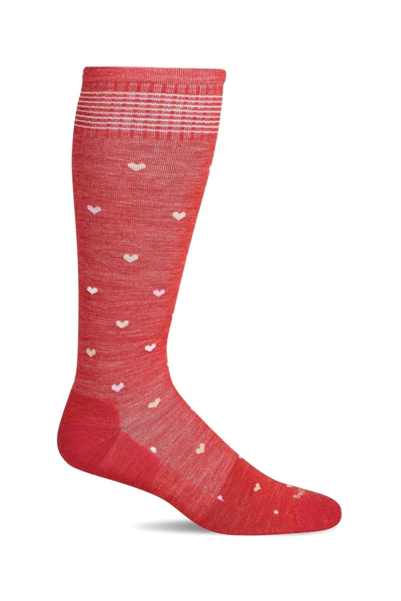 Full Heart | Moderate Compression Wide Calf Socks