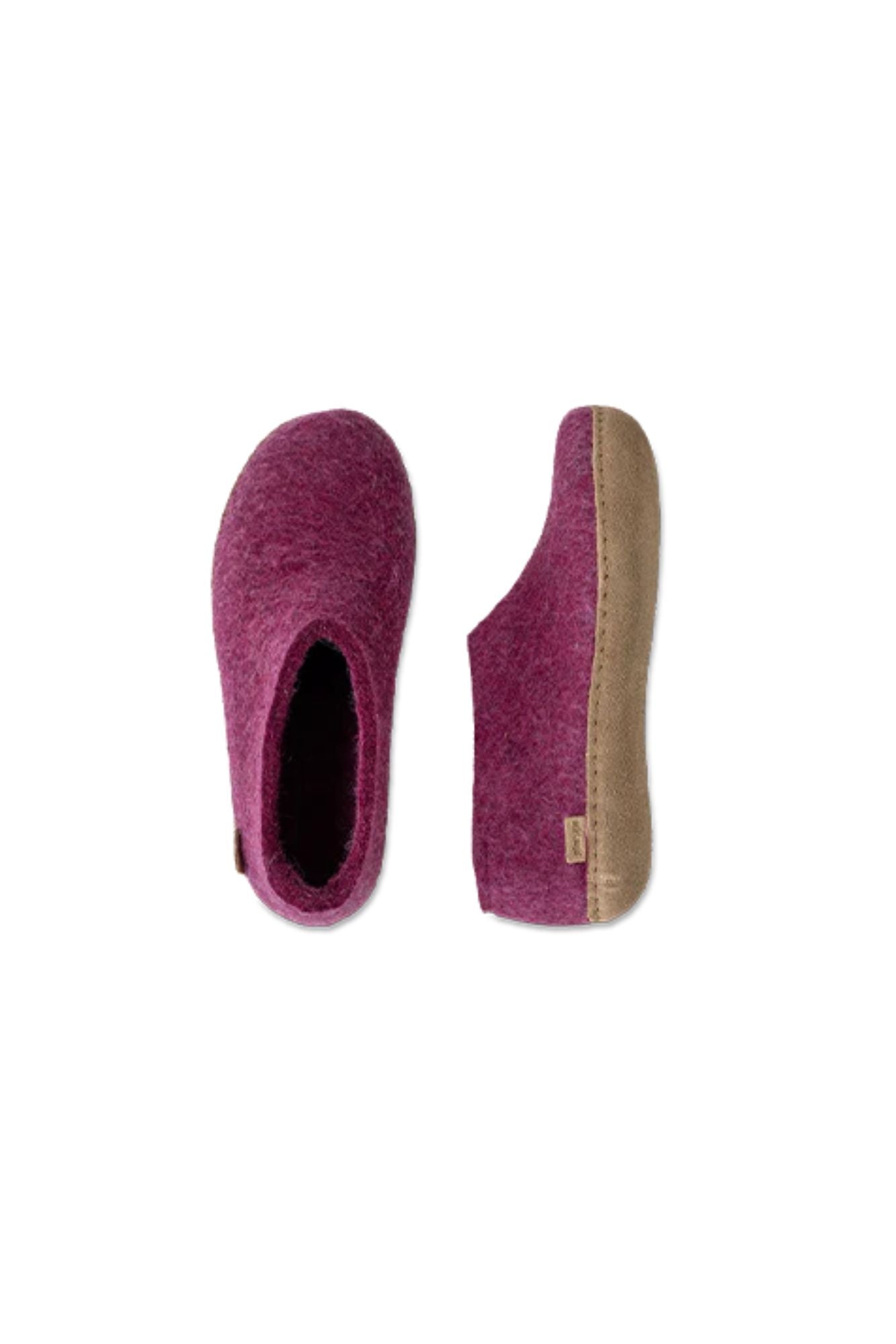 Shoe | Leather Sole Cranberry