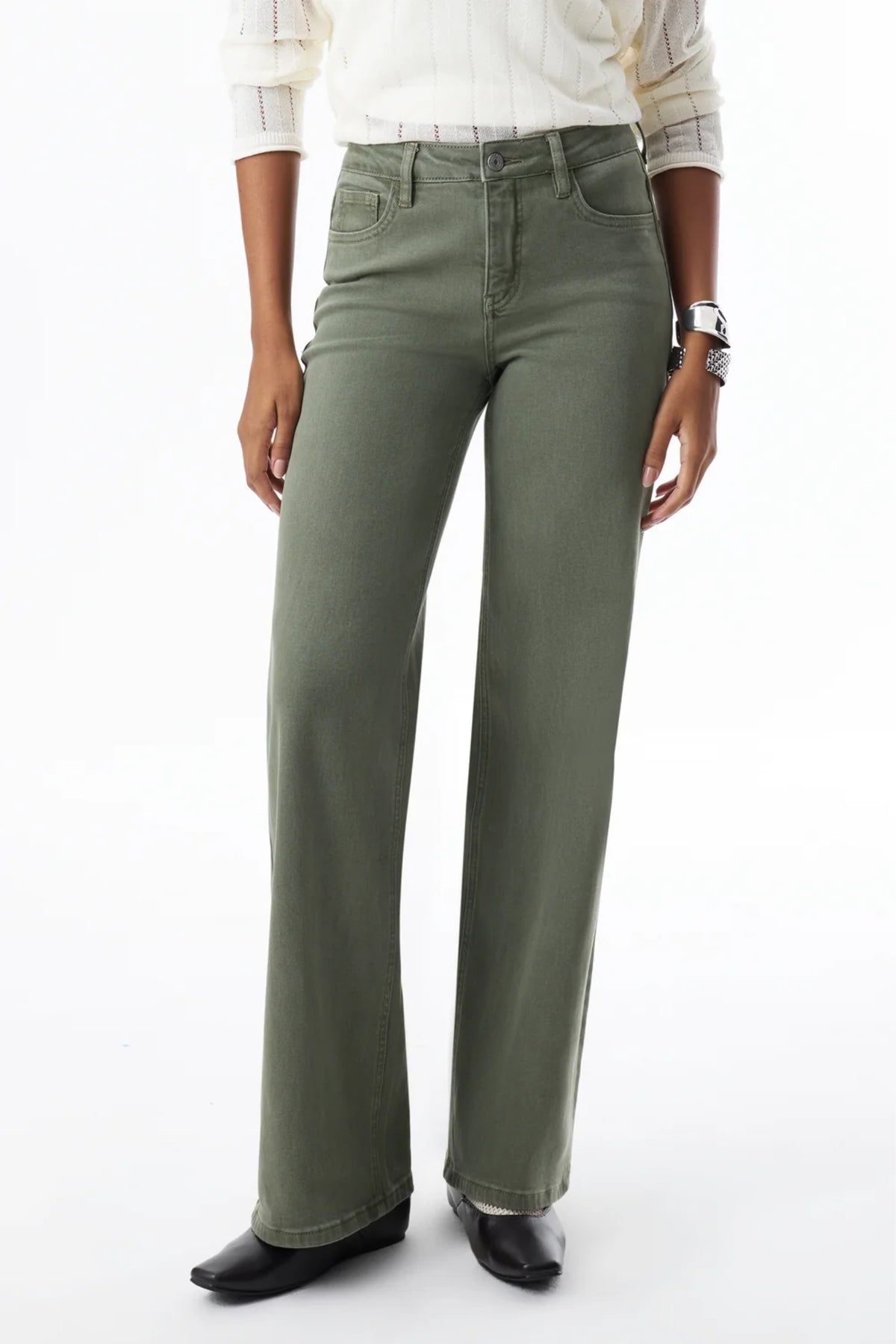 New York High Rise Wide Leg