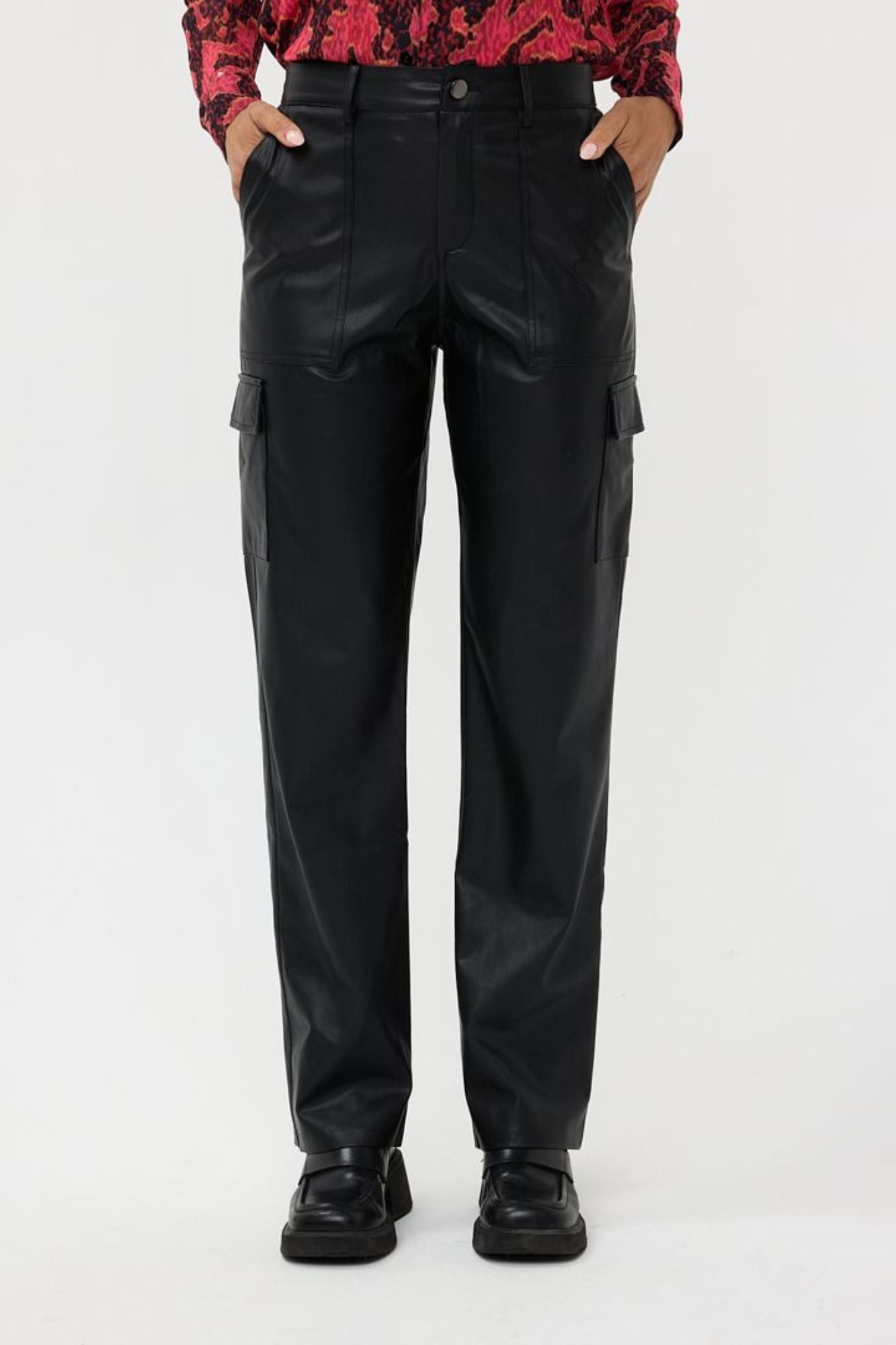 Trousers Cargo Vegan Leather