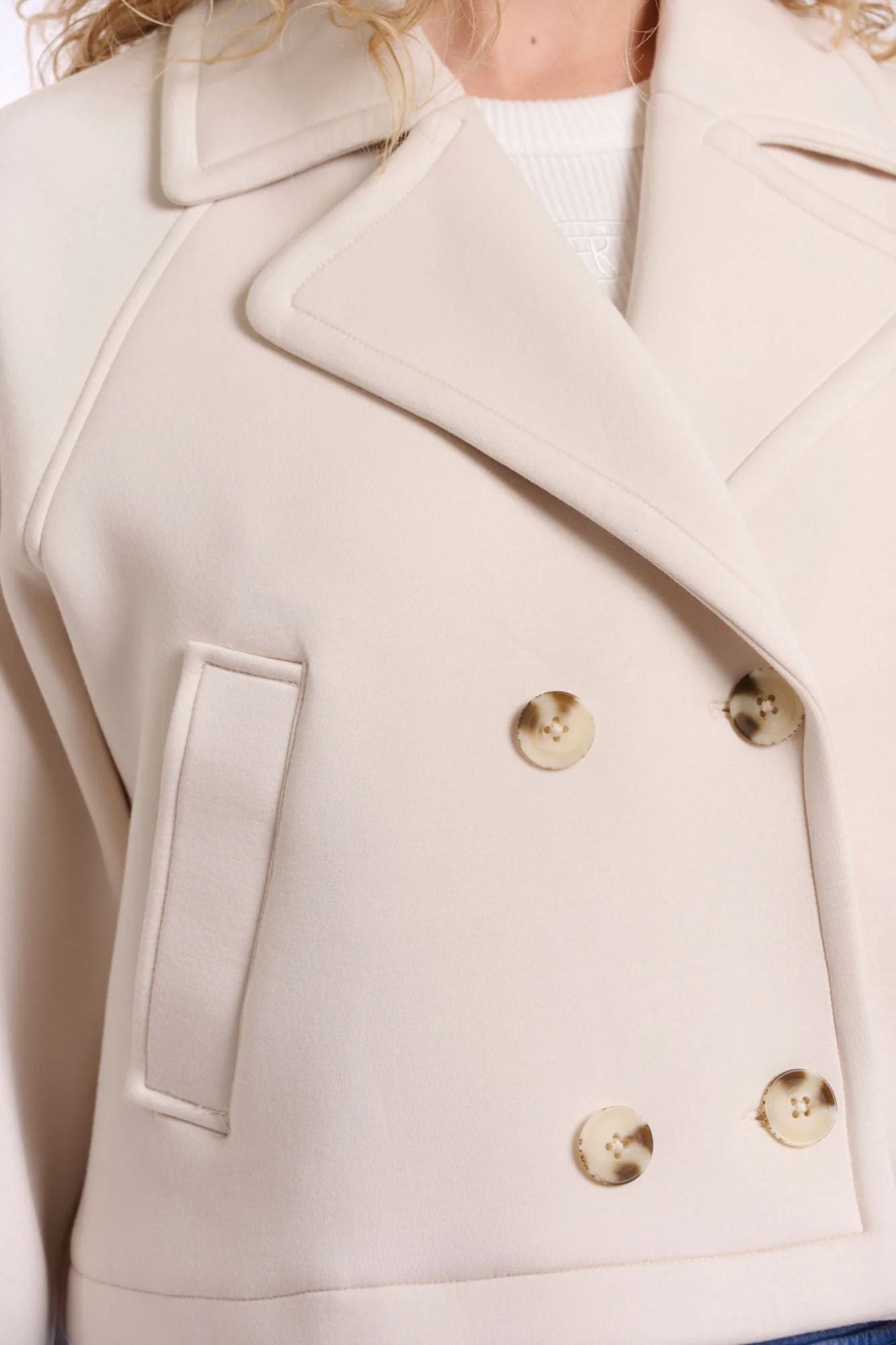 Lola Short Double Breasted Jacket