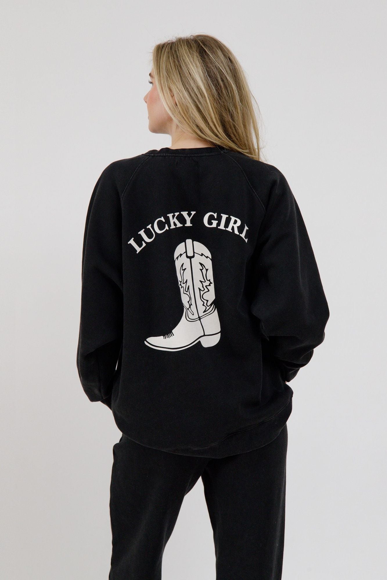 Lucky Girl NY Boyfriend Crew