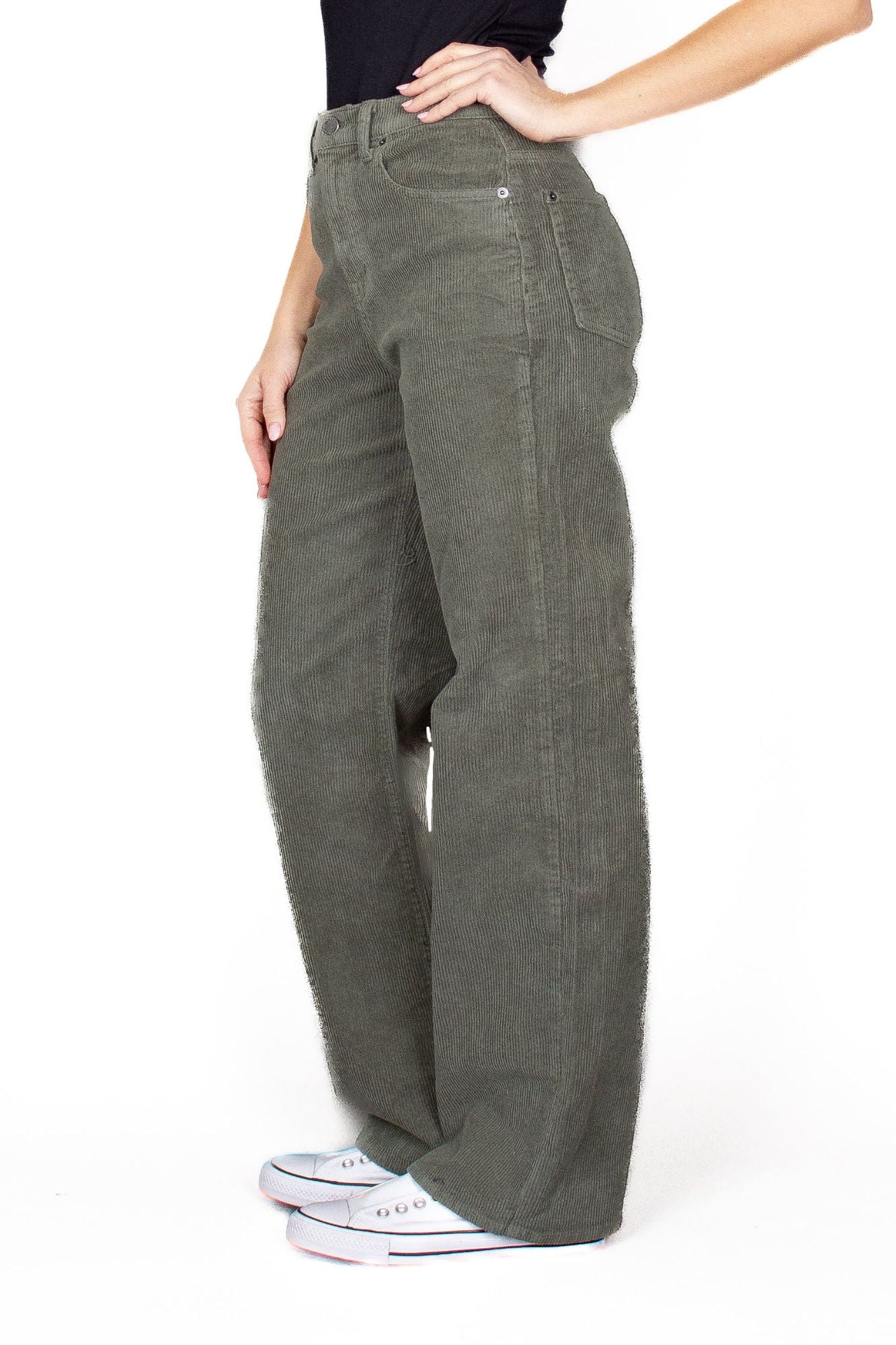 Rexford High Waist Cord