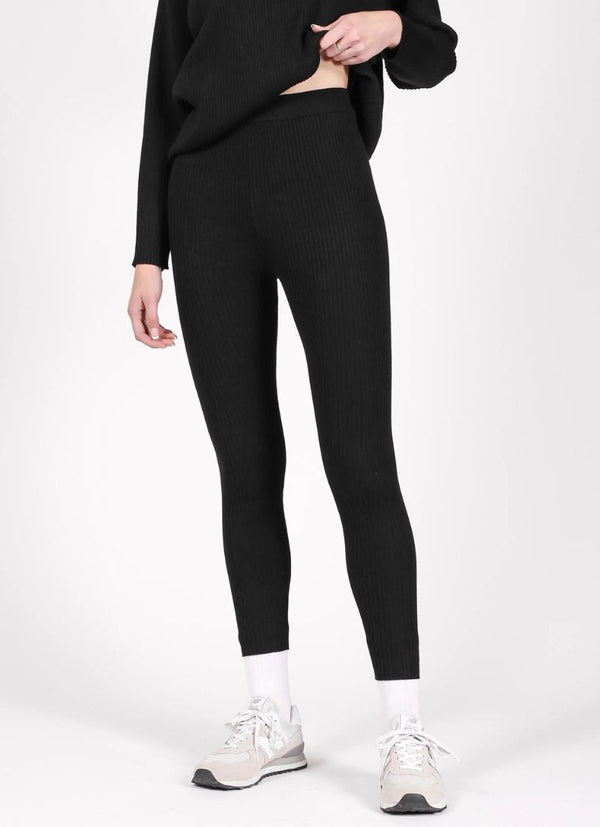 Ribbed Legging Indigo Bay