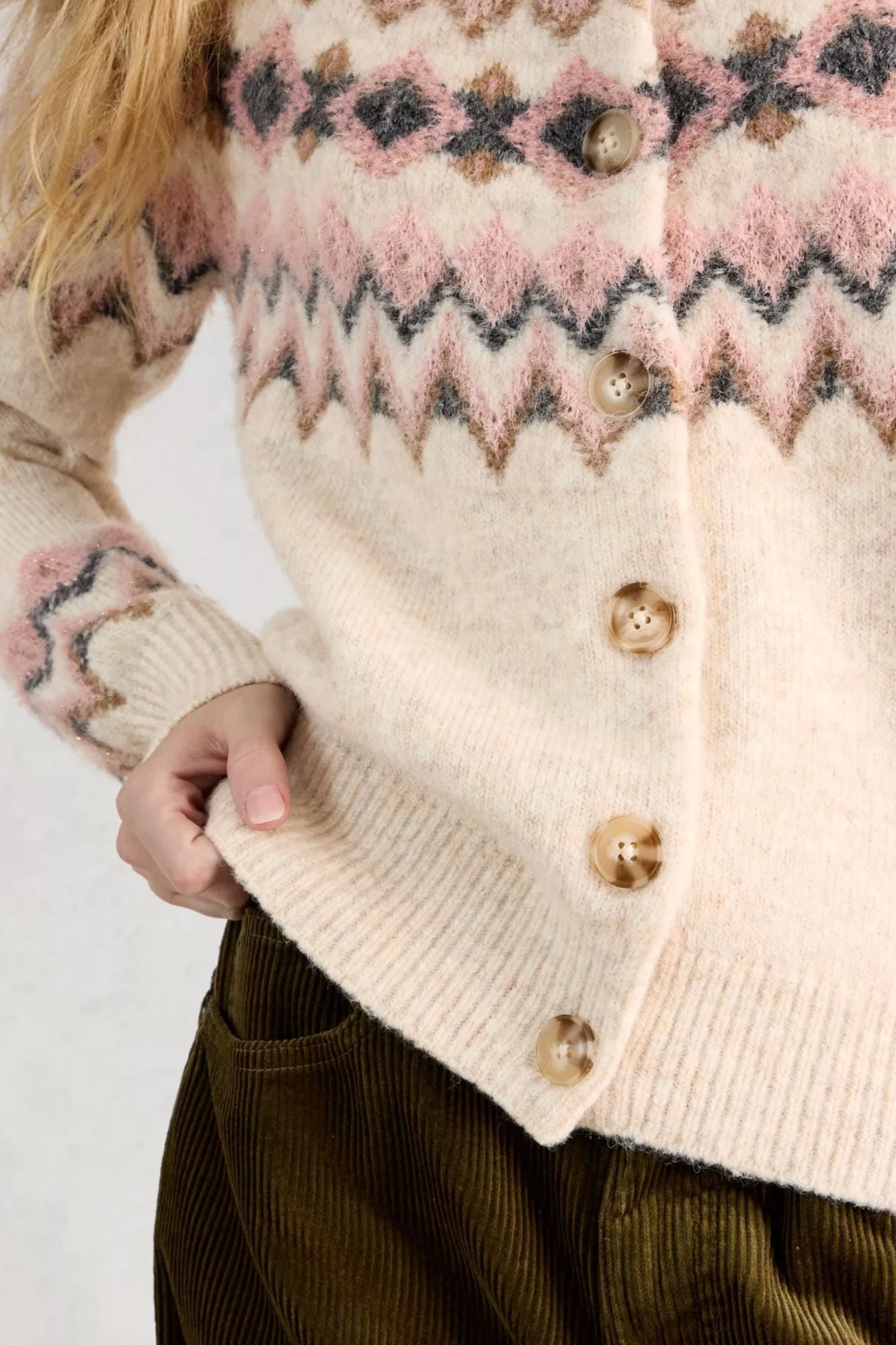 Arctic Fairisle Cardigan