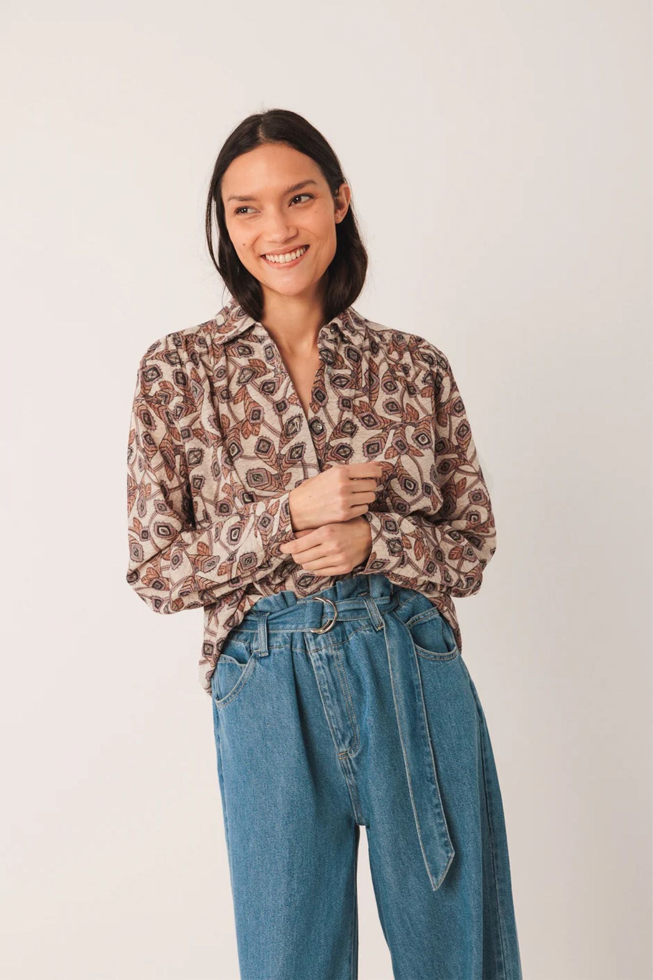 Paper Bag Waist Jean