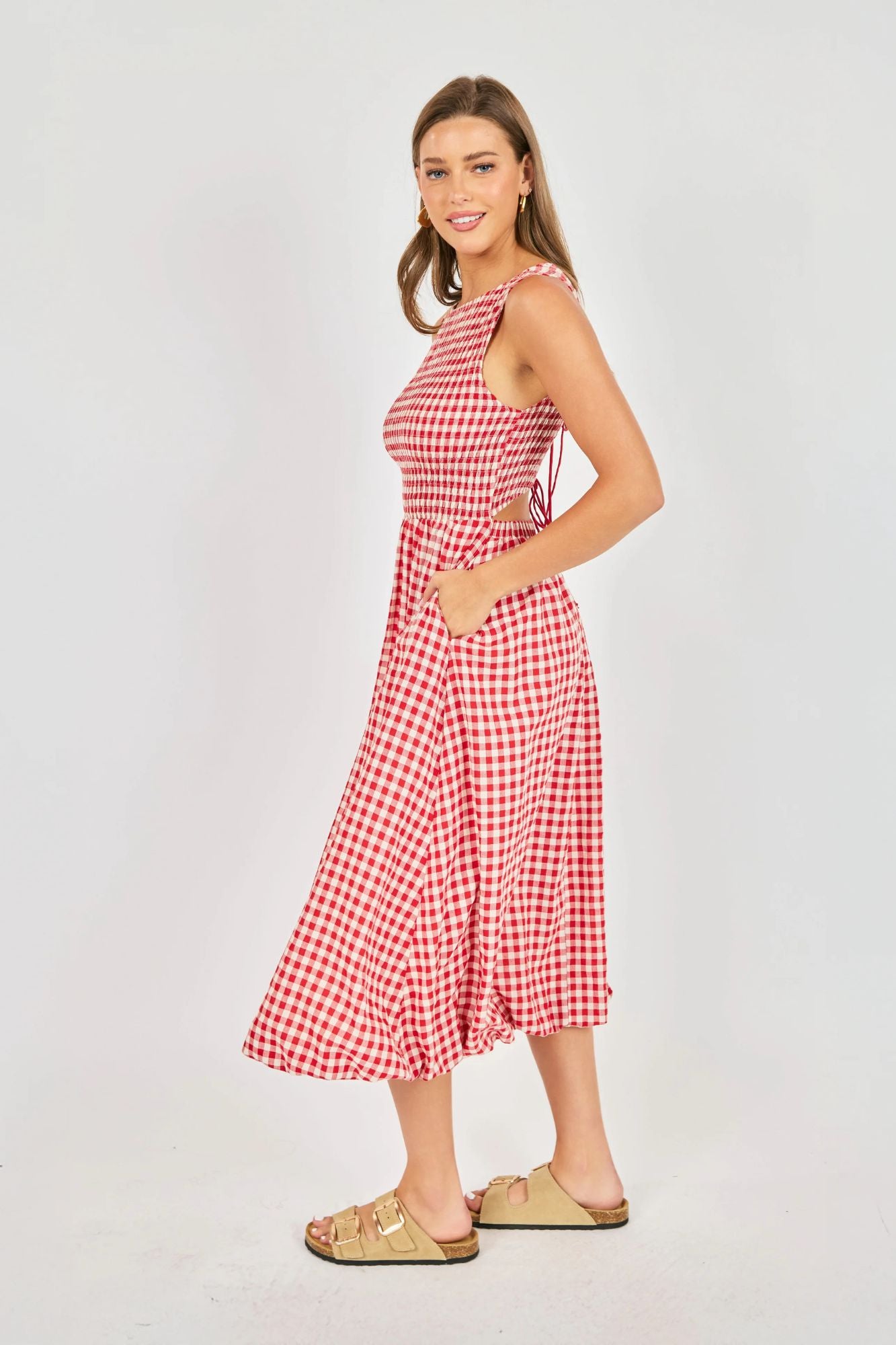 Apple Butter Midi Dress