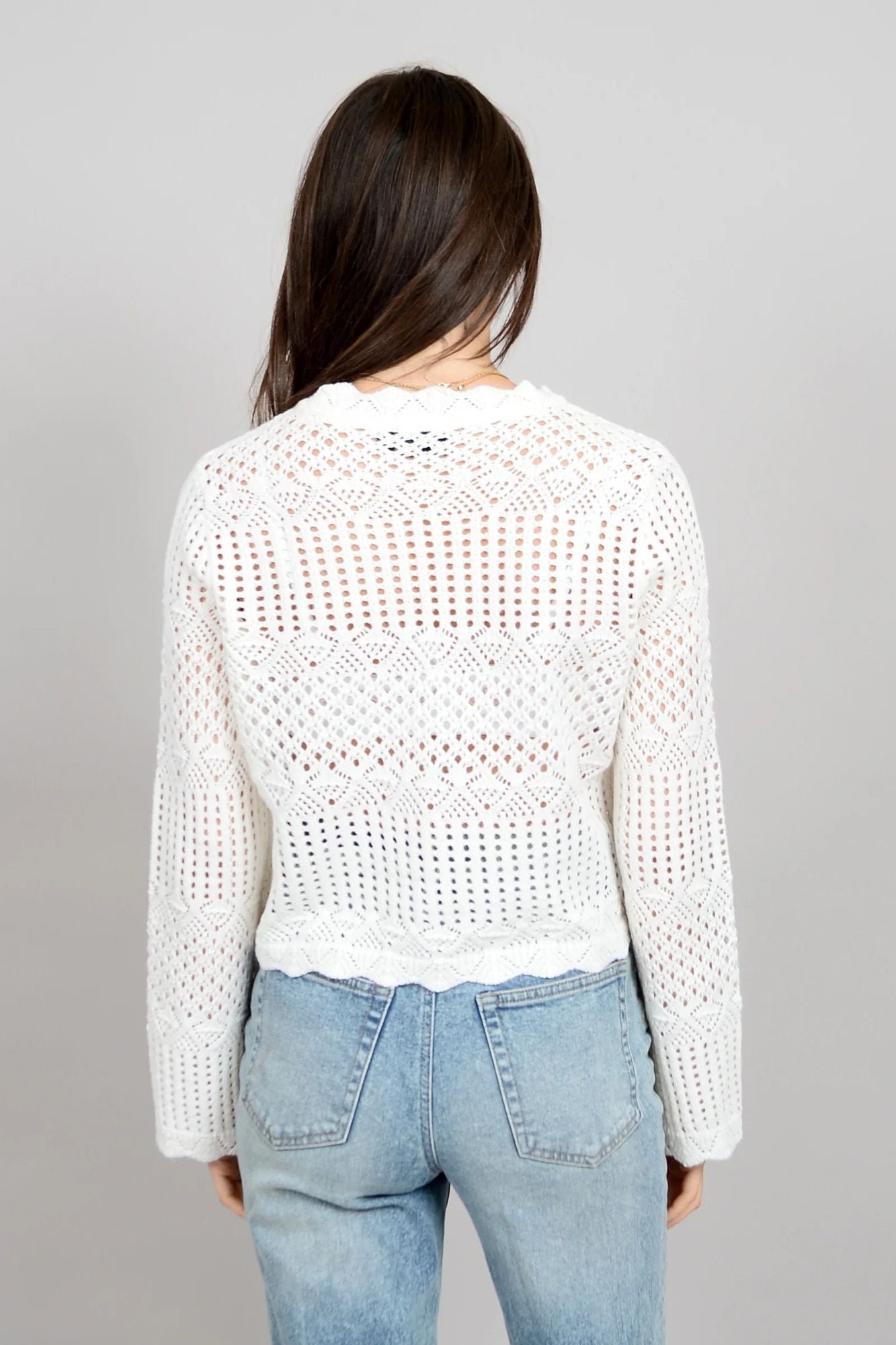 Zahia Long Sleeve Crew Neck