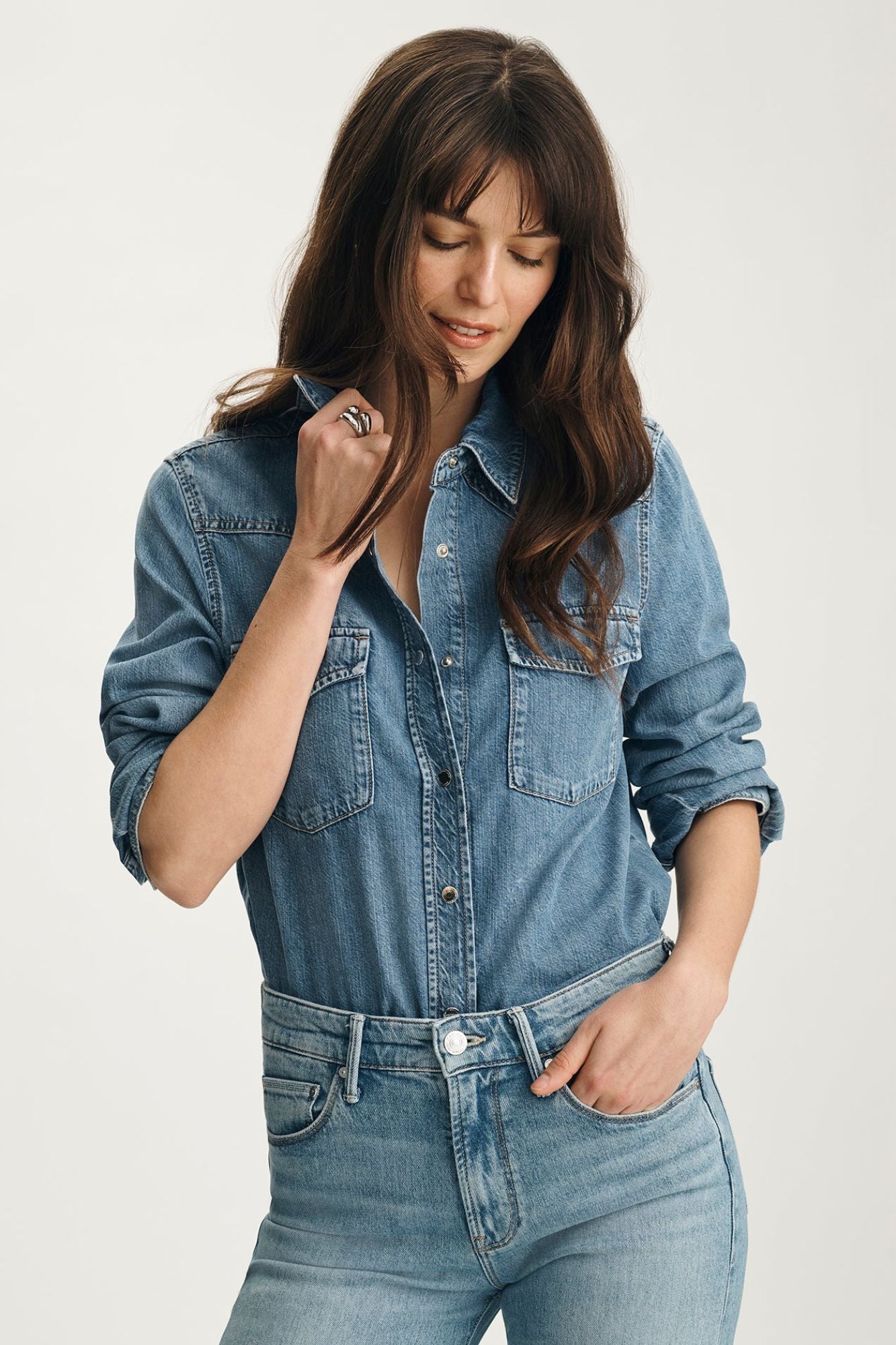 Angela Denim Shirt
