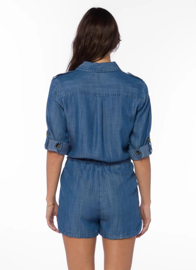 Luba Blue Romper