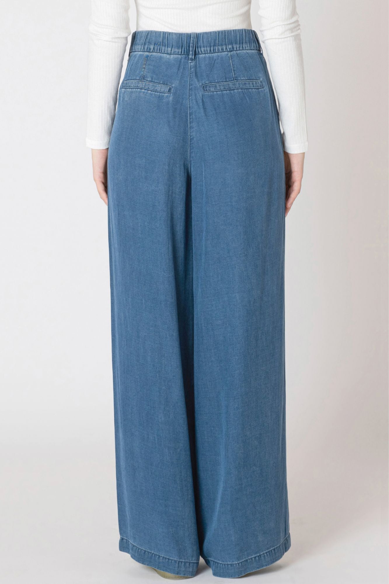 Drapey Denim - Like Trouser