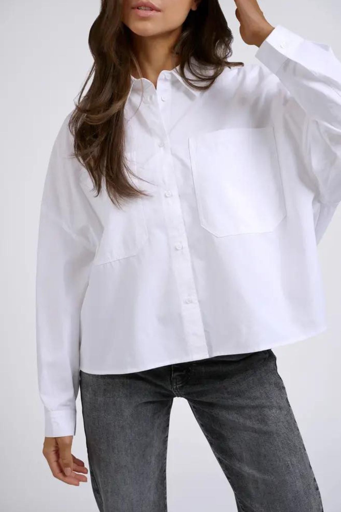 Alice Batwing Cropped Blouse