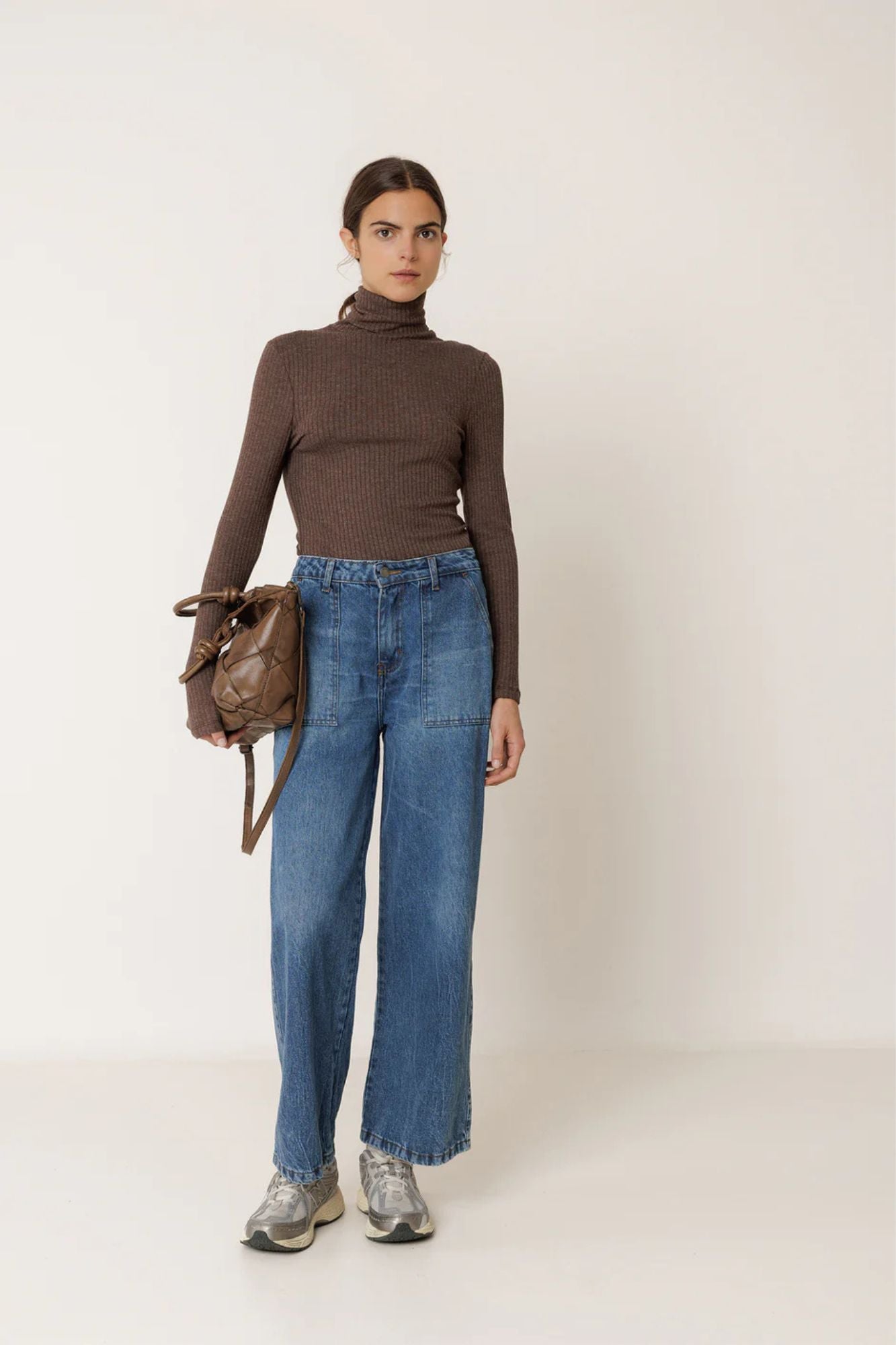 Fitted Ribbed T-Shirt