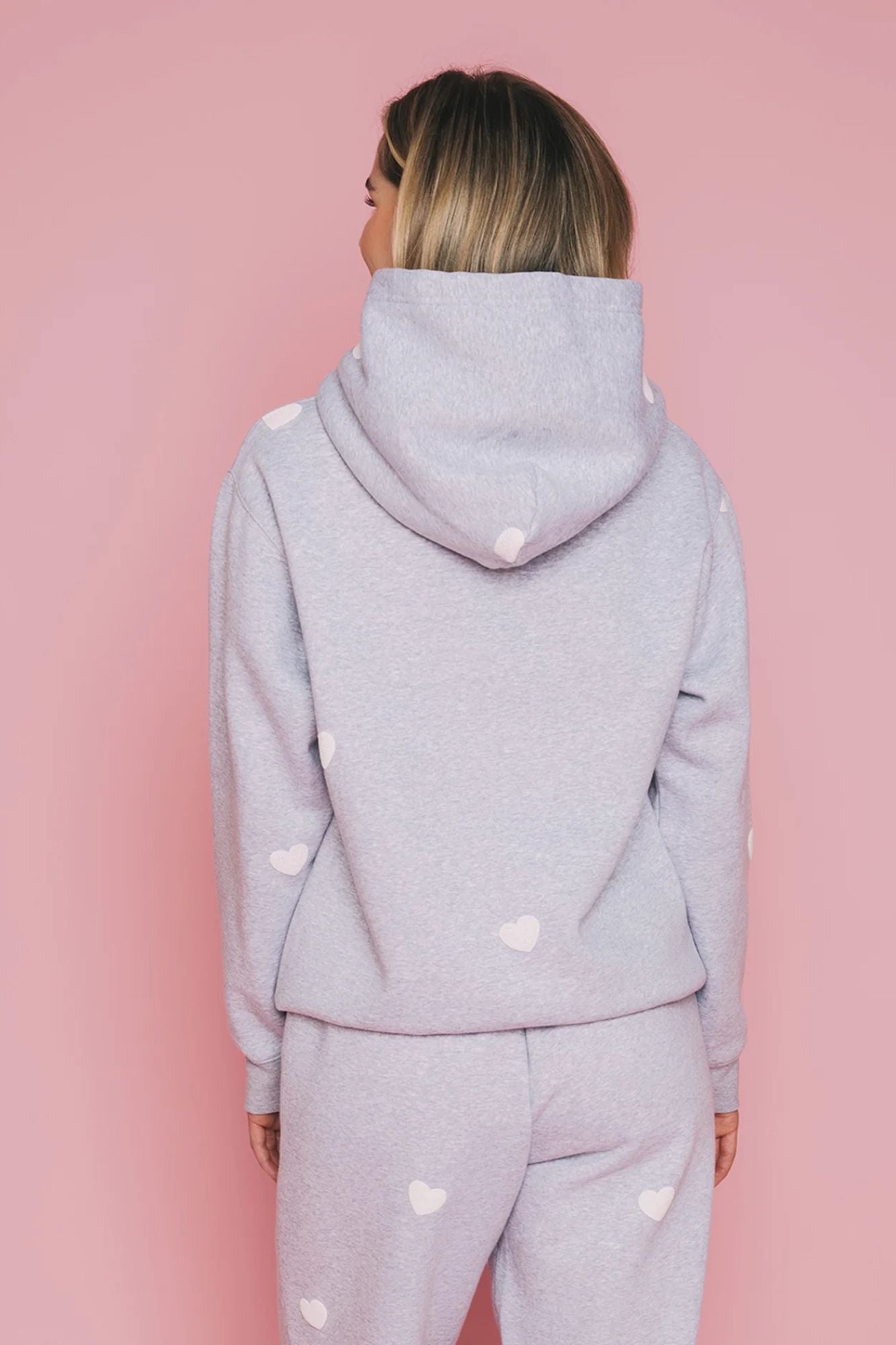All Over Heart Classic Hoodie