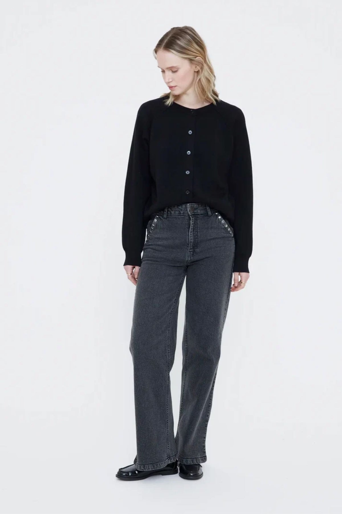 Basic Button-Up Cardigan