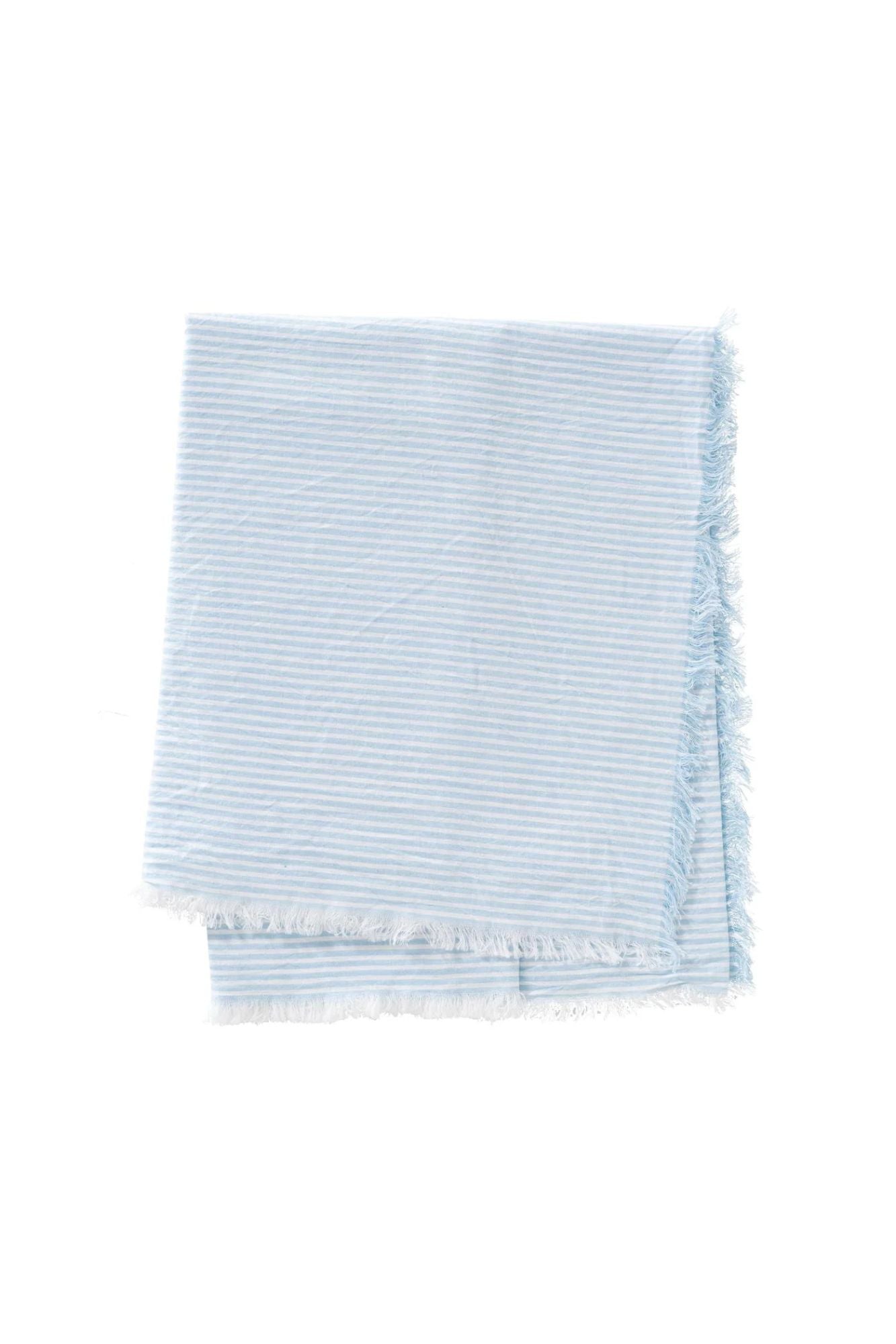 Ice Melange Striped Scarf