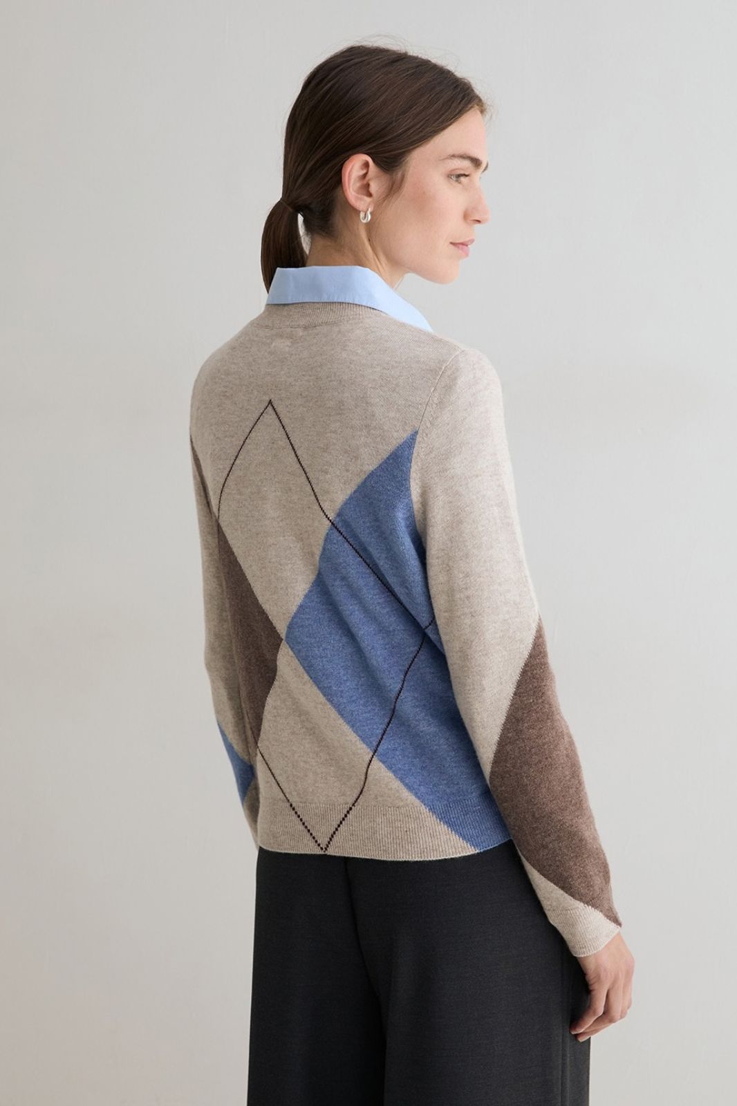 Diamond Pattern Sweater