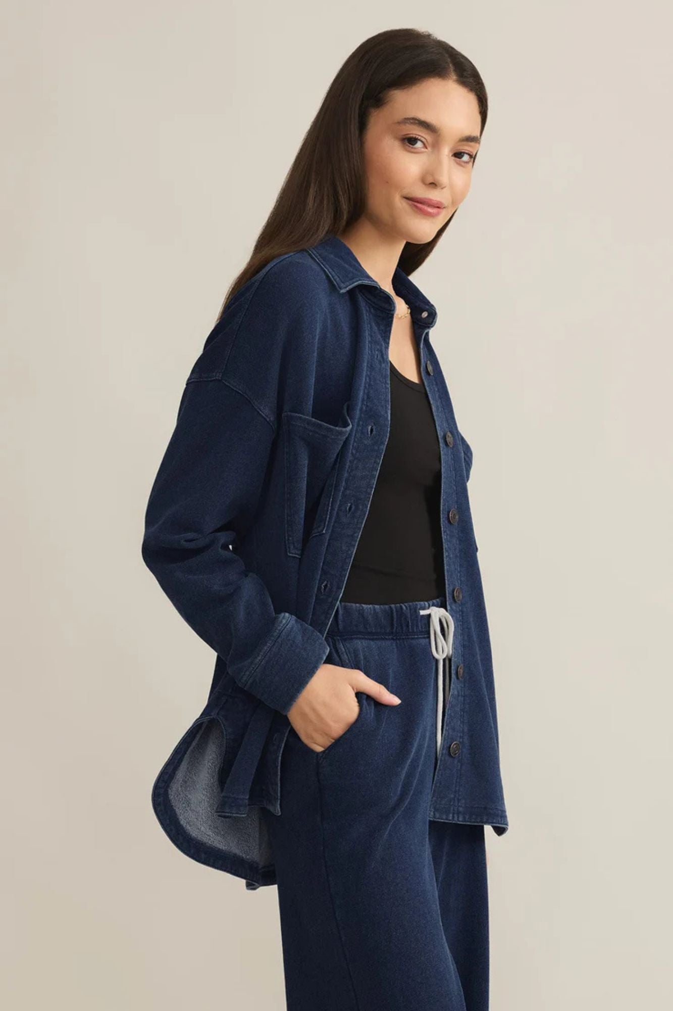 All Day Knit Denim Jacket