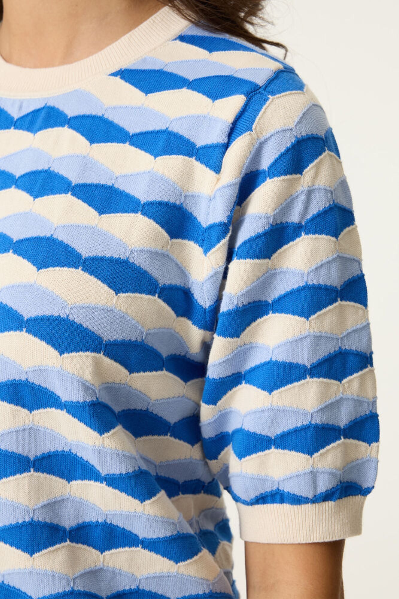 Summer Cobalt Sweater