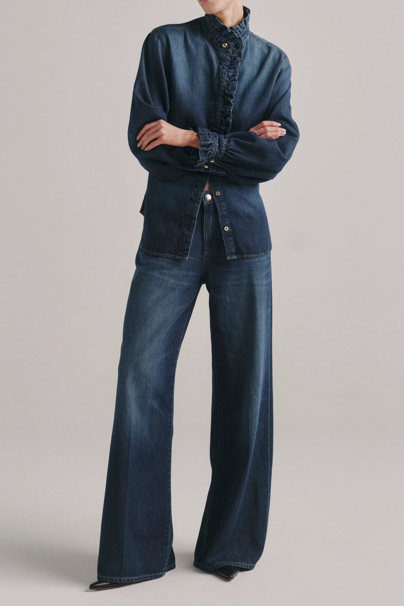 Alex Baggy Wide Leg Low Rise 32"