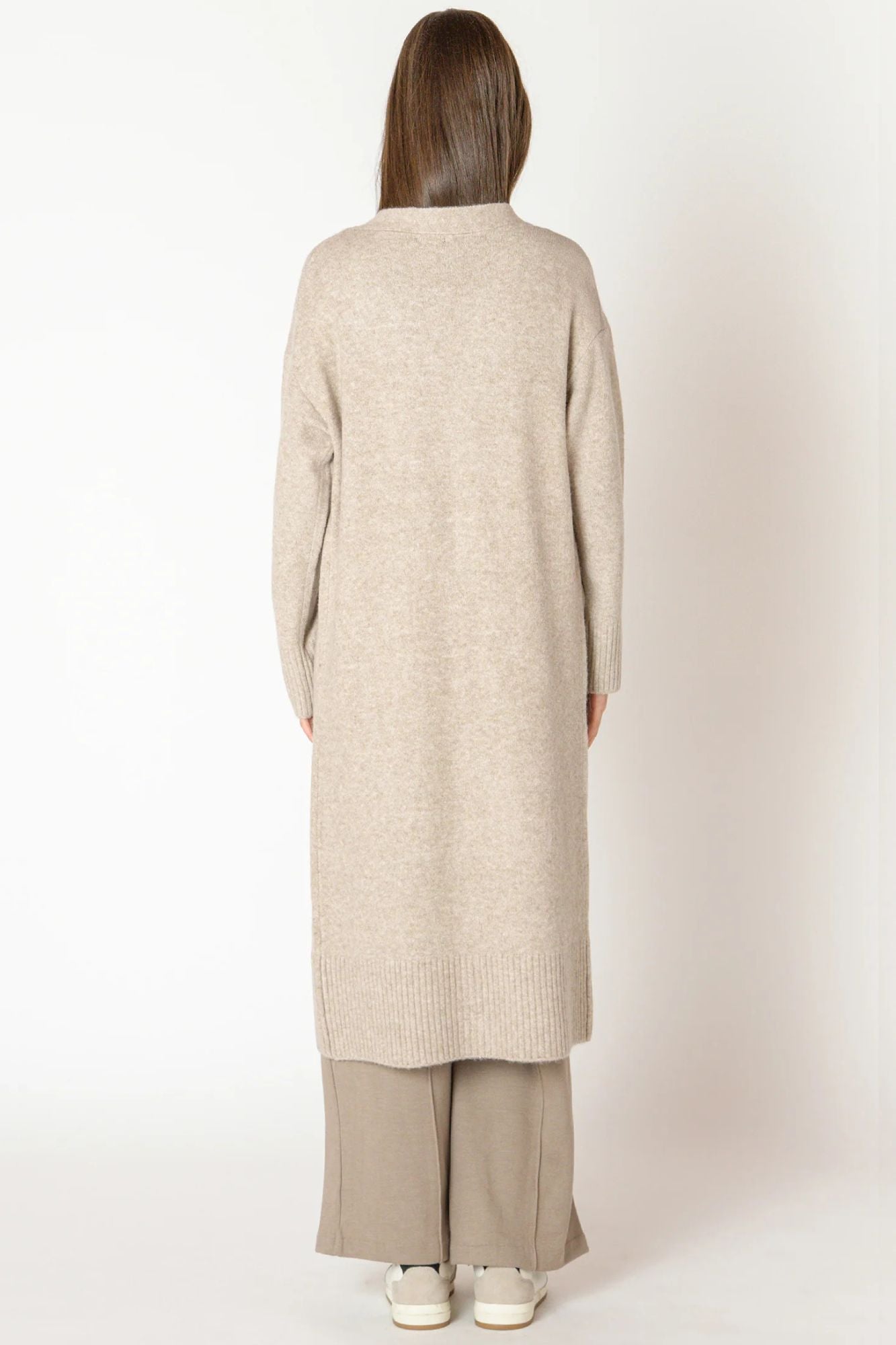 Longline Open Cardigan