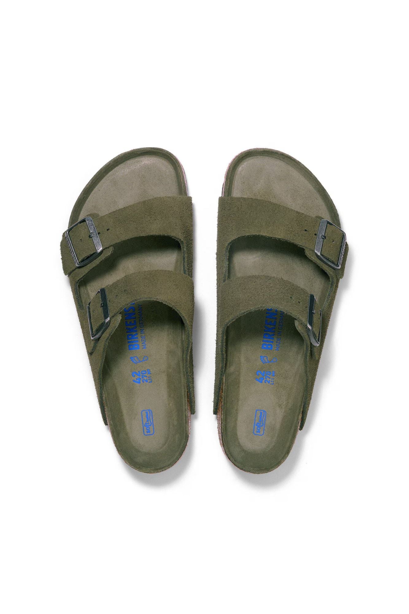 Arizona Soft Footbed Suede Leather | Regular