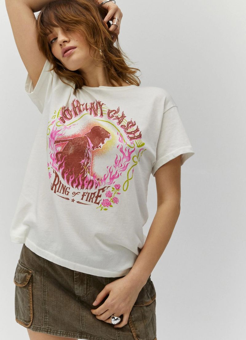 Johnny Cash Ring Of Fire Tee