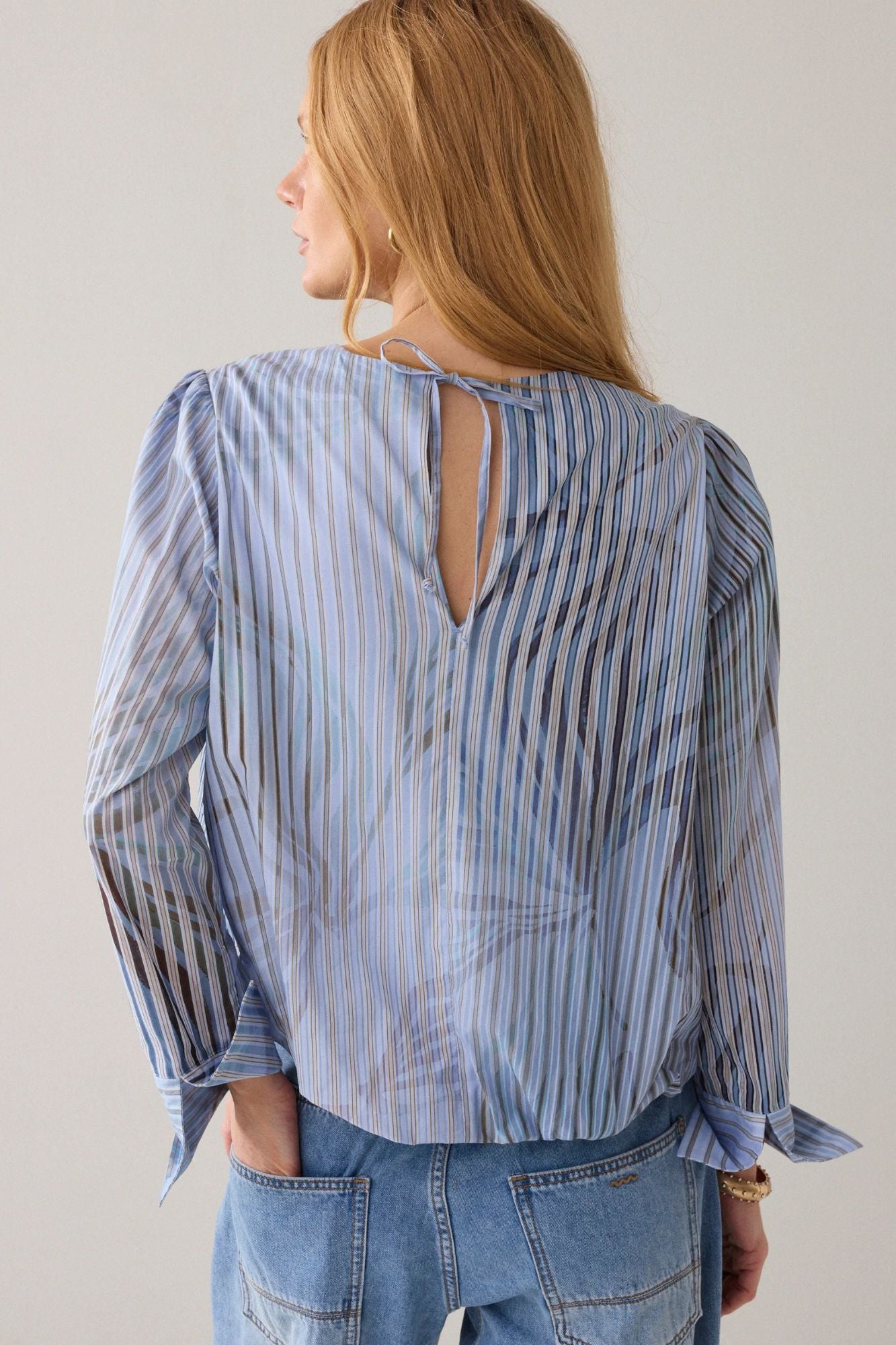 Top Flowers and Stripes