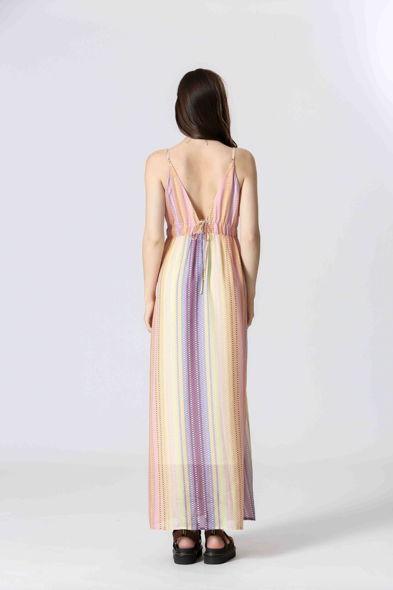 Long Printed Dress