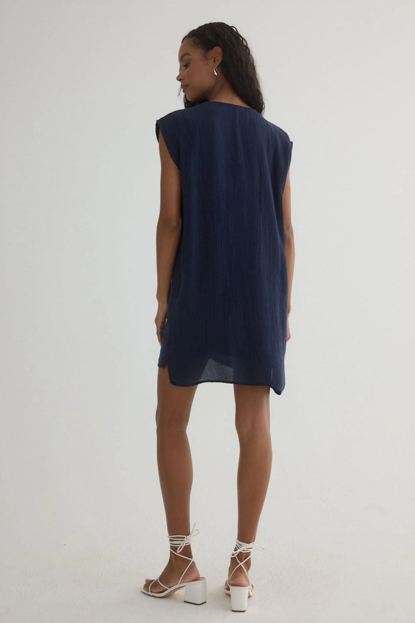 Tie Front Mini Dress