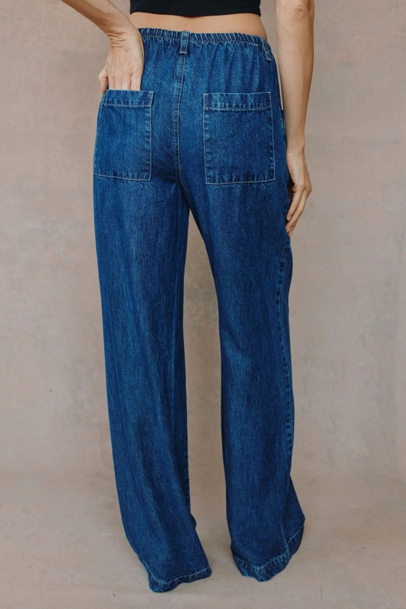 Drawstring Jean