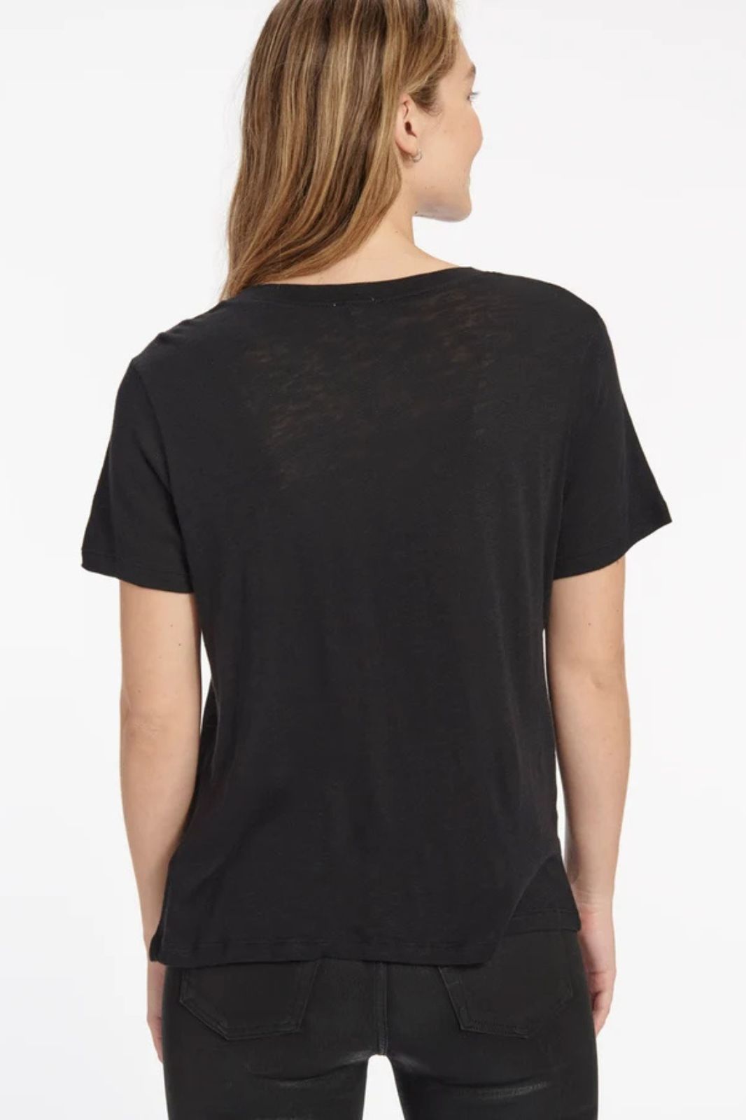 Zoe Slub Crew Neck Tee