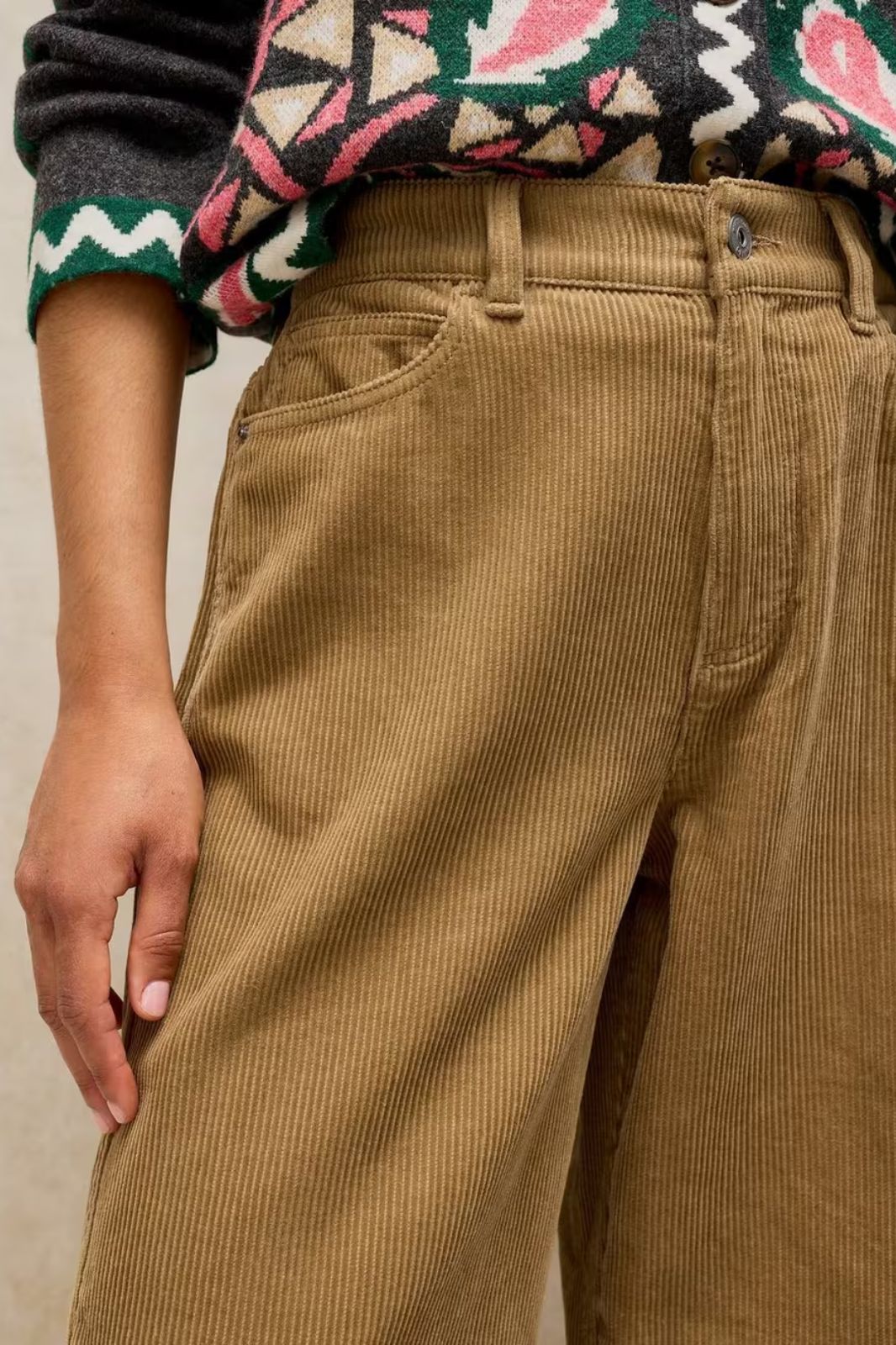 Ayla Cord Wide Leg Trouser