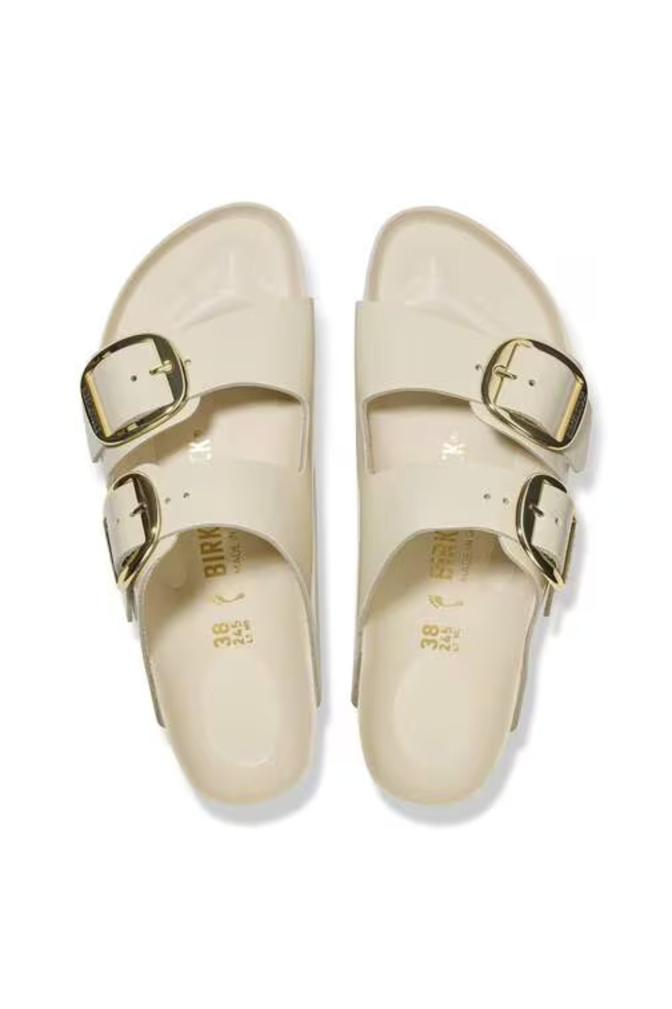 Arizona Big Buckle Leather Patent | Narrow