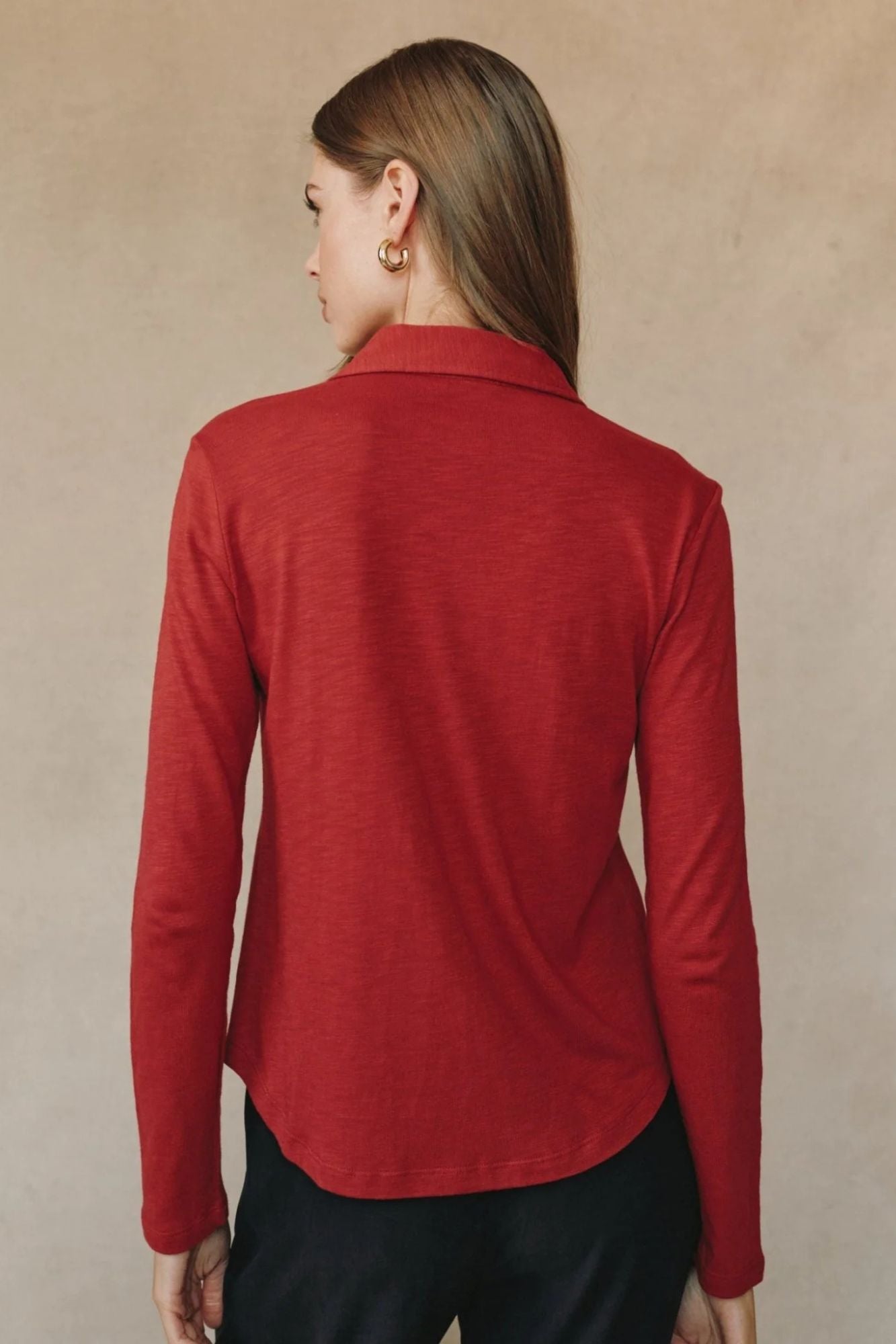 Button Knit Top