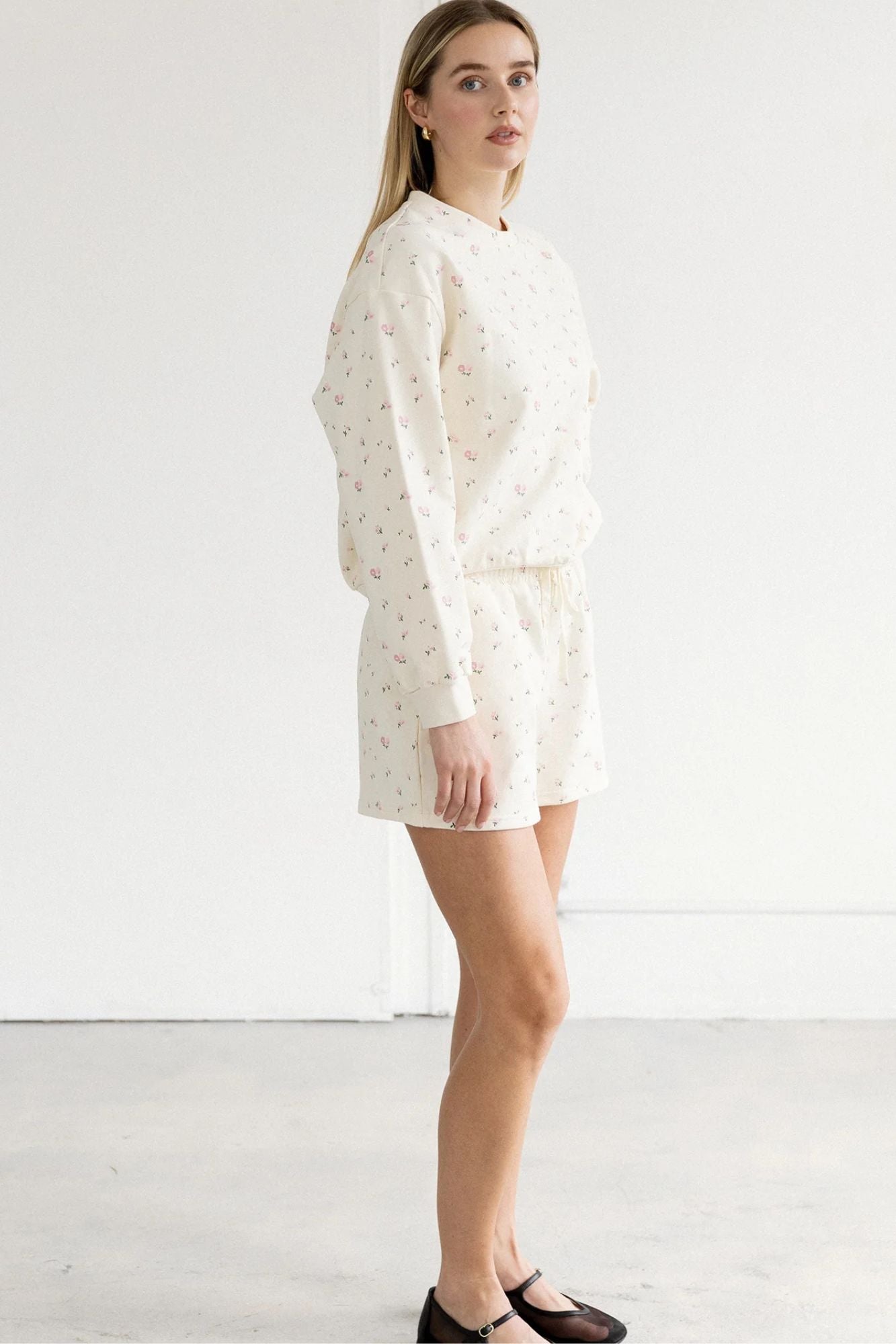 Floral Little Sister Short