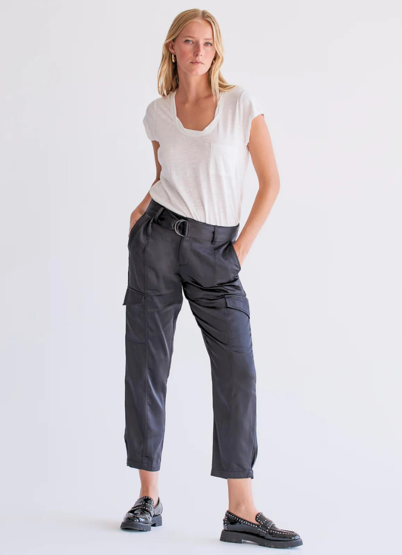 Classy Cargo Trouser Satin