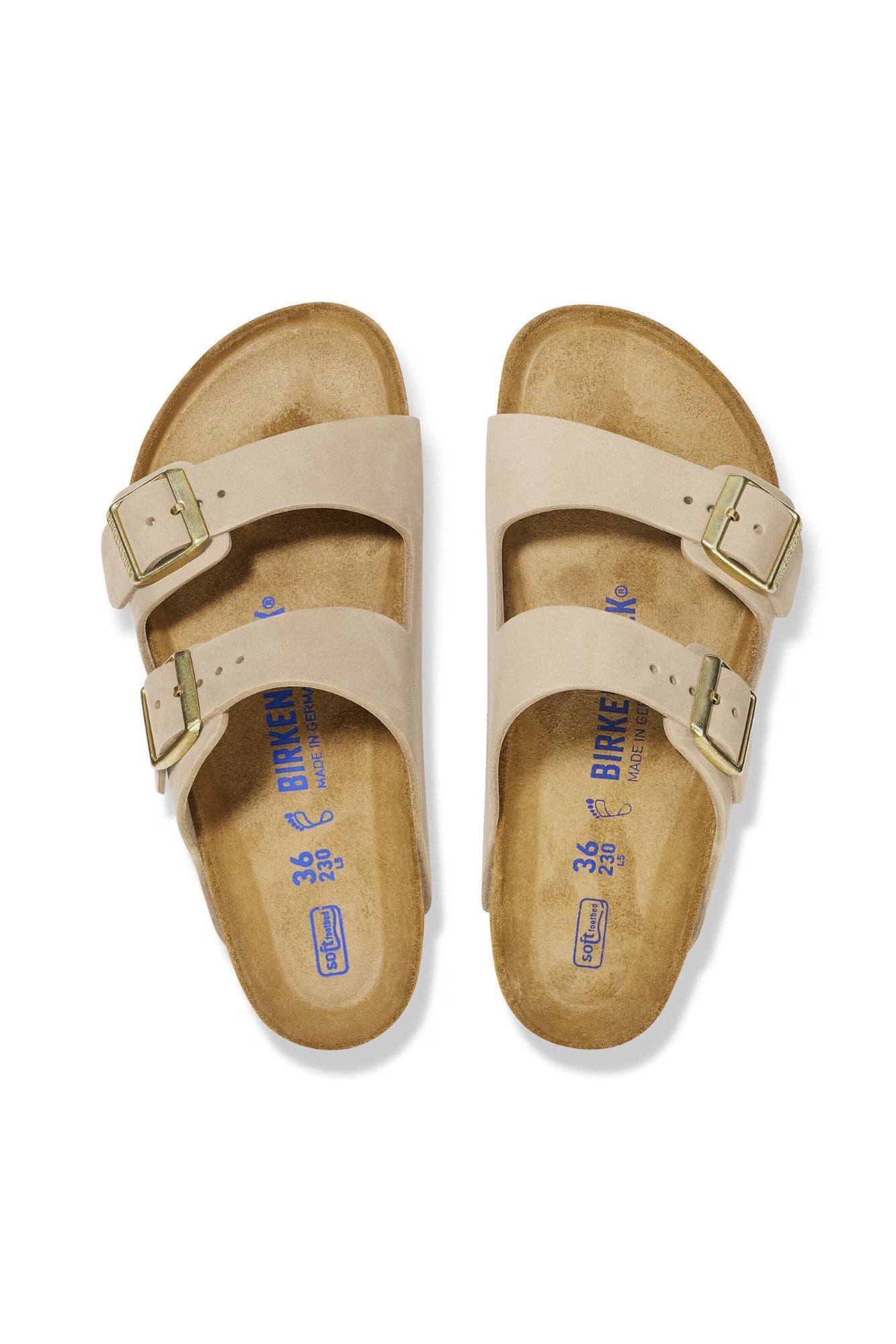 Arizona Soft Footbed Nubuck Leather | Regular