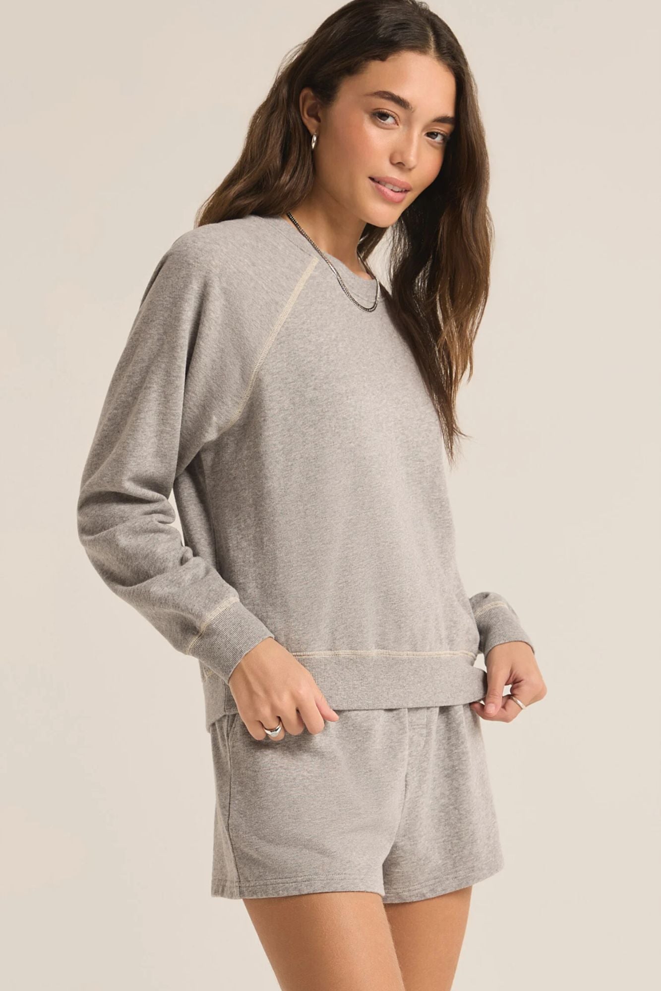 Saldana French Terry Top
