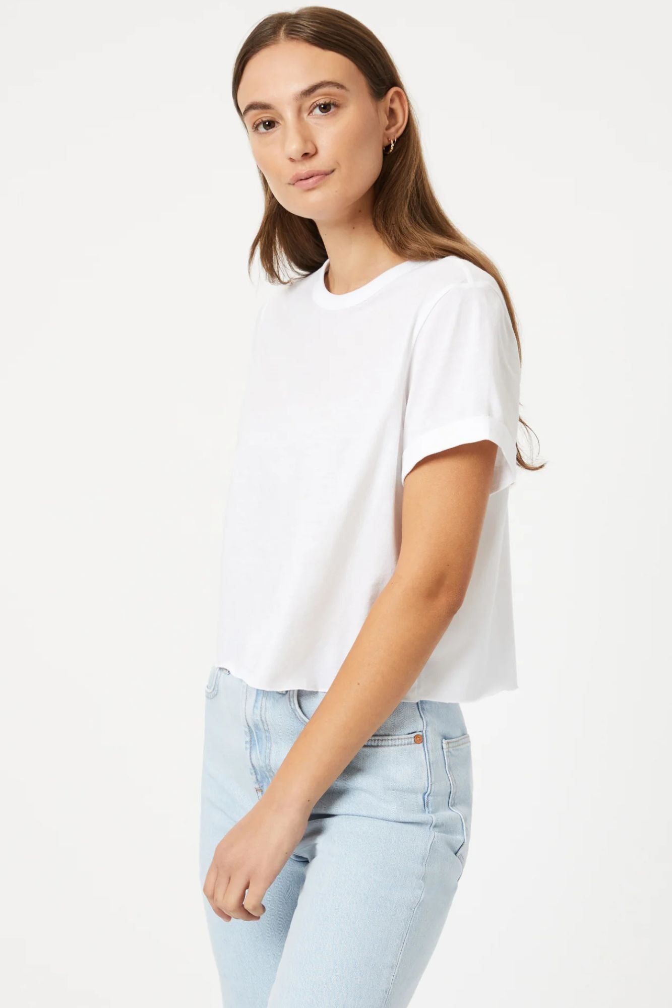 Cropped Cut Off T-shirt