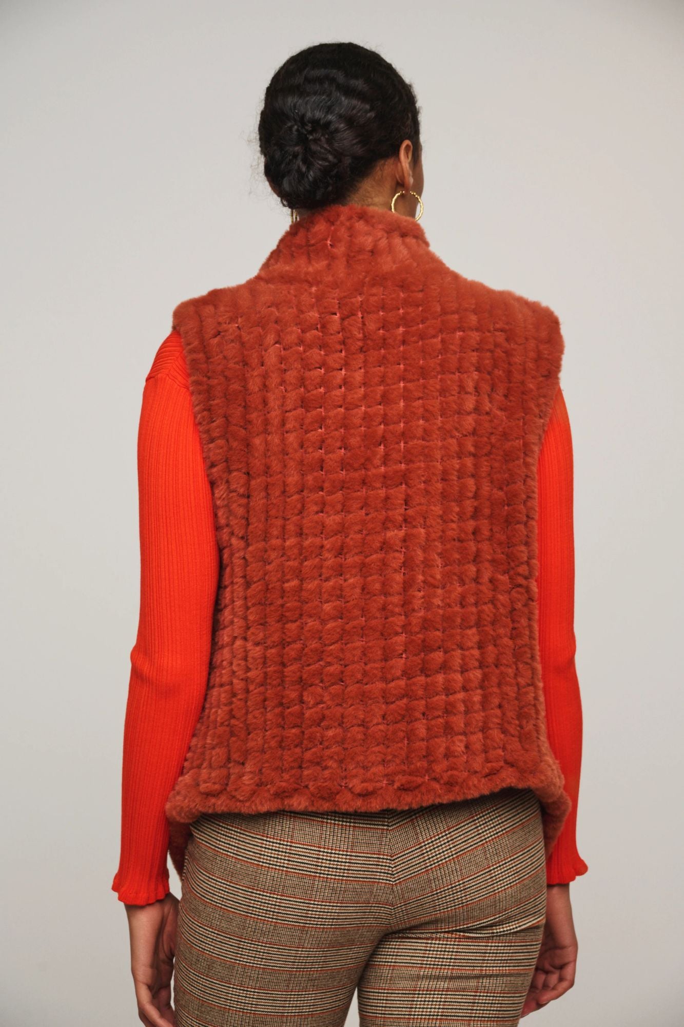 Jenna Faux Fur Waistcoat