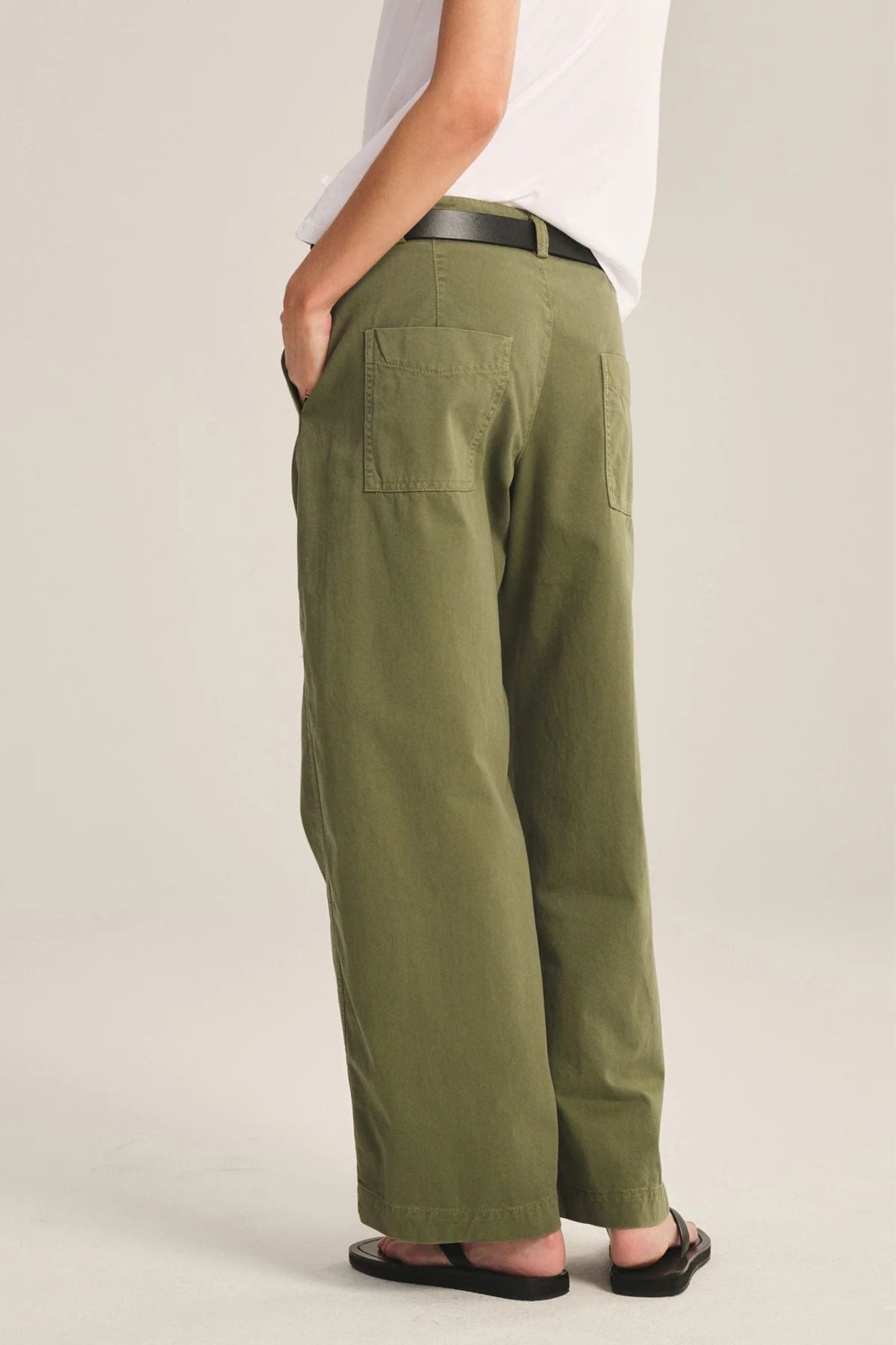 Tenley Sanded Twill Pant