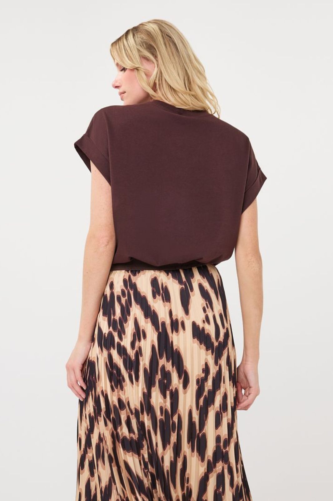 Satin Front Tee