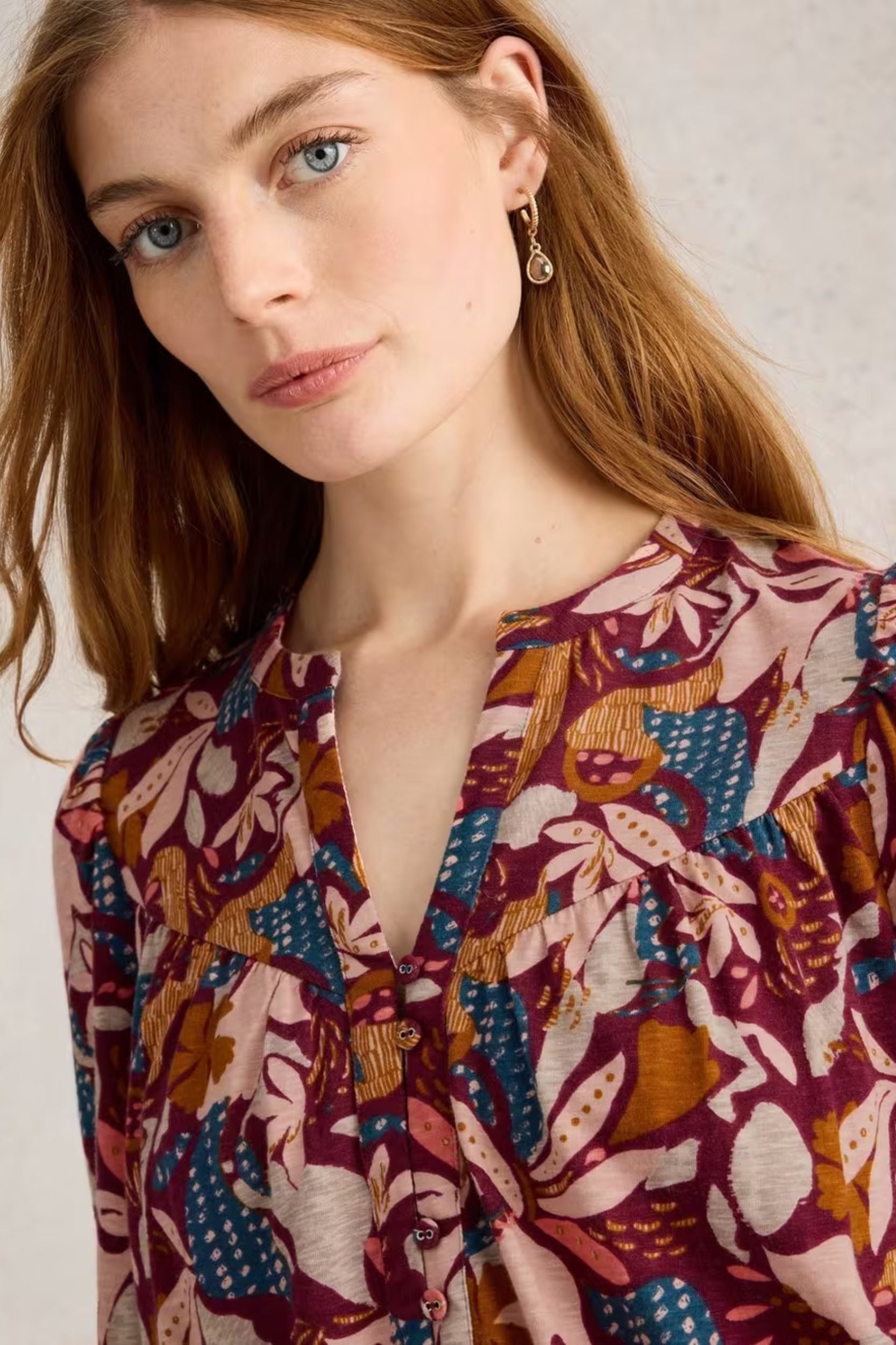 Teresa Long Line Shirt