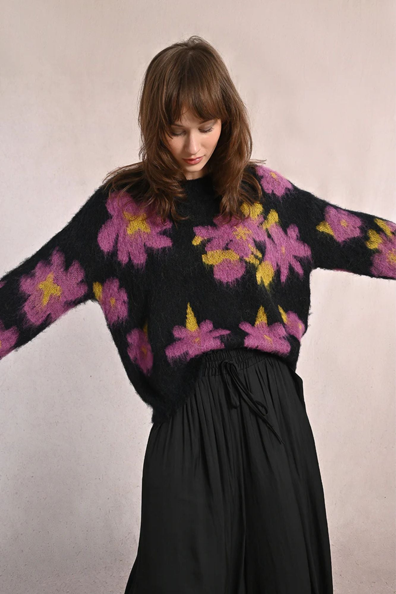 Winter Flower Sweater