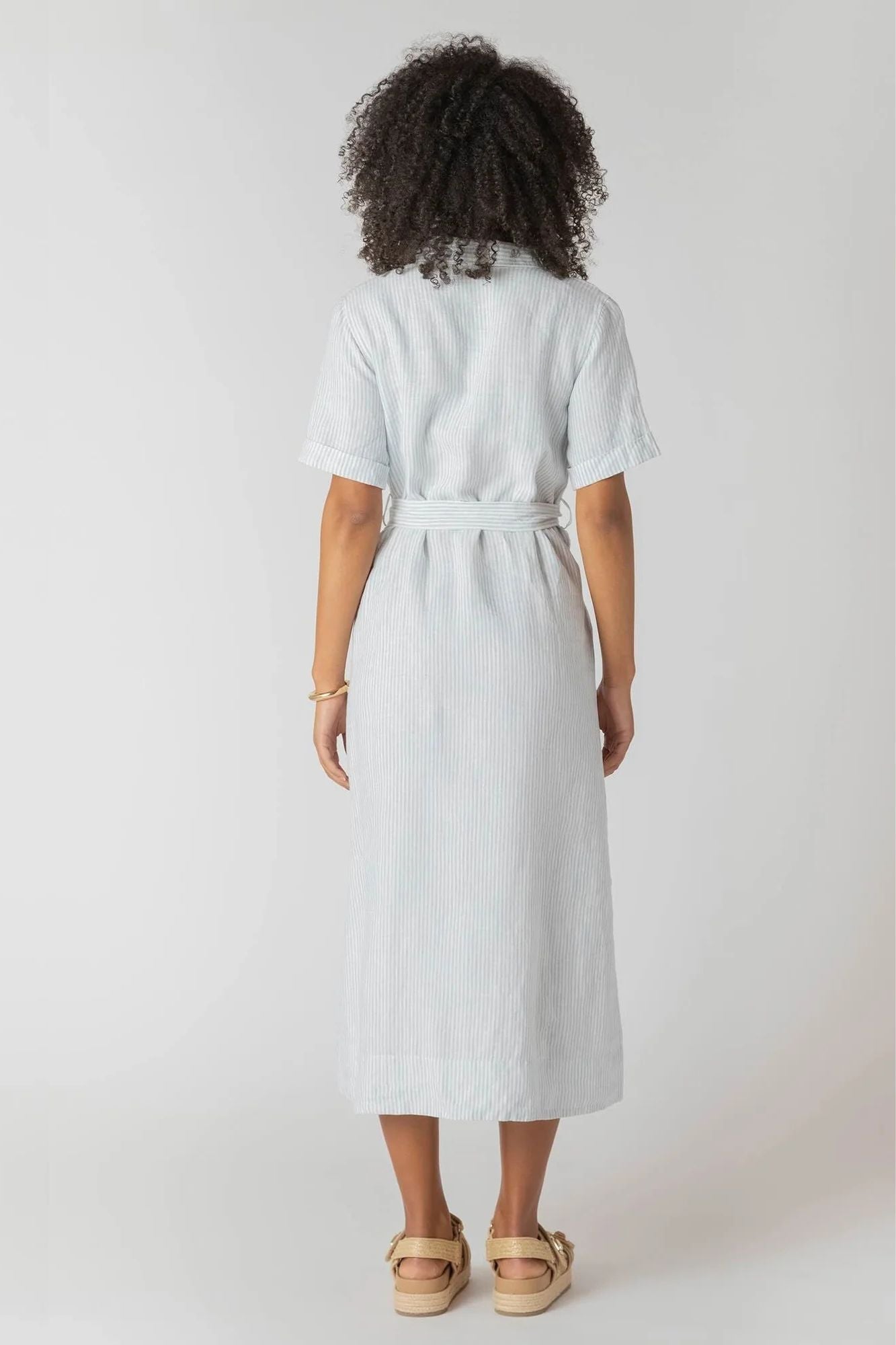 Belted Shirt Dress