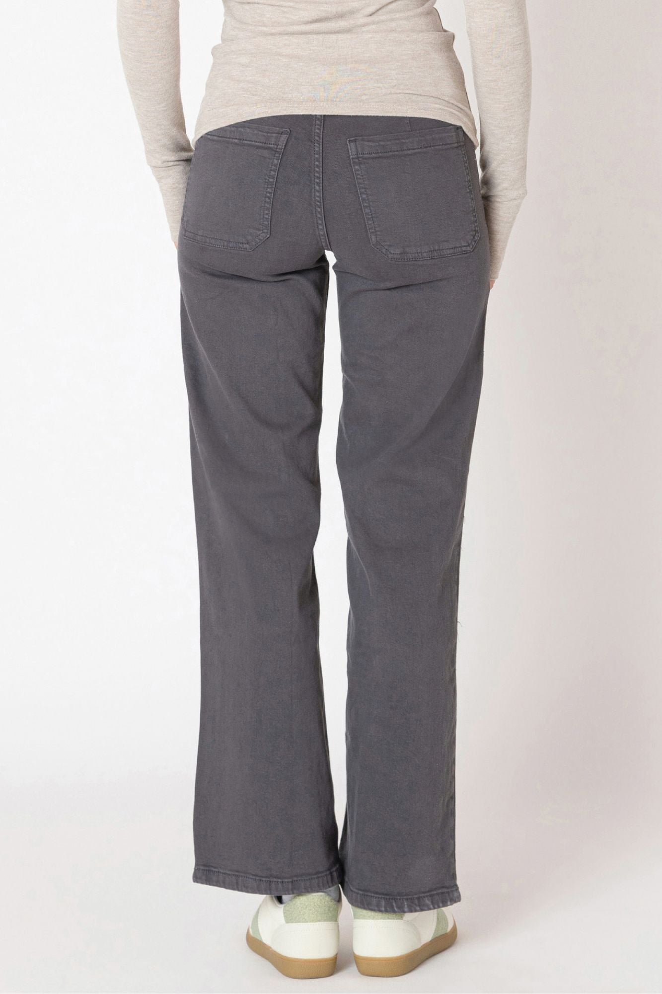 Straight Leg Twill Pant
