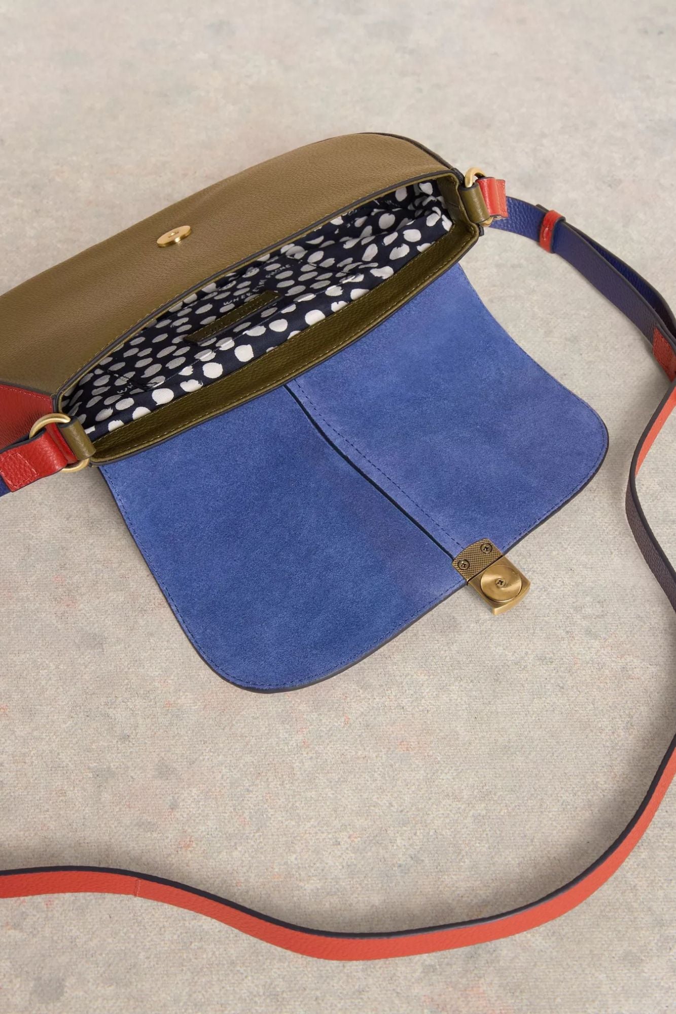 Silvy Lock Crossbody Bag